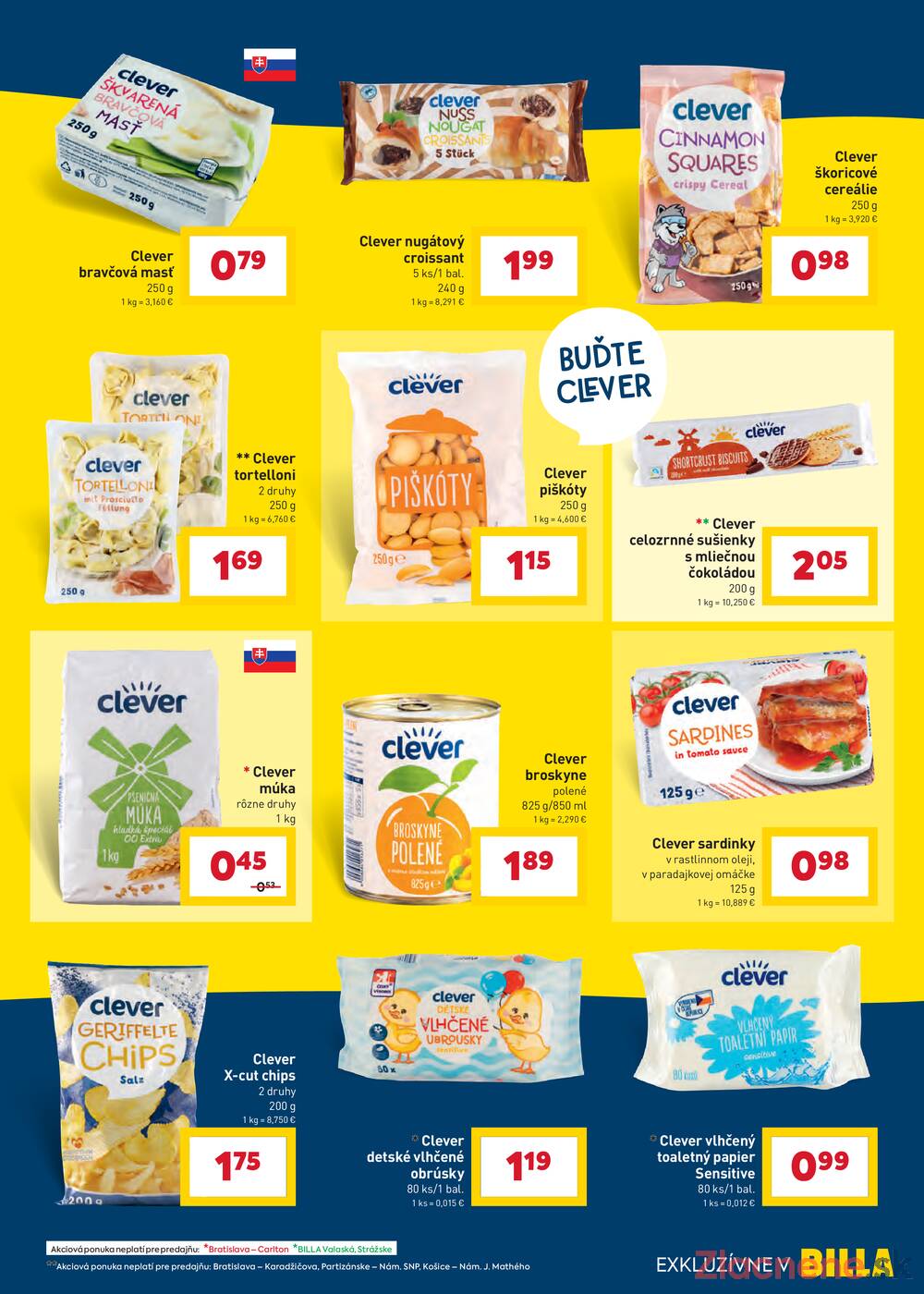 BILLA od 28.1. do 3.2.2026