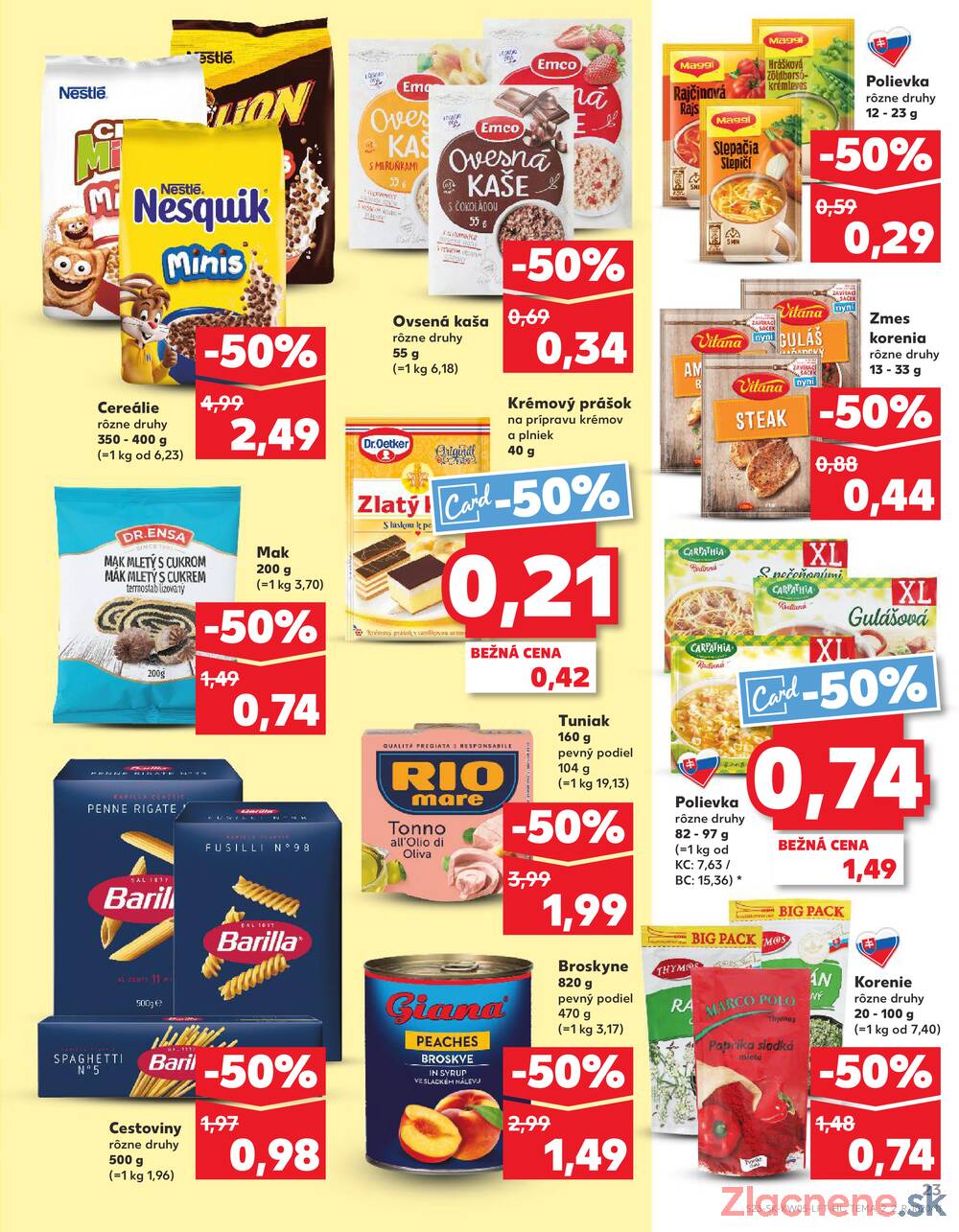 Kaufland 29.1. - 4.2. - Kaufland Veľký Meder