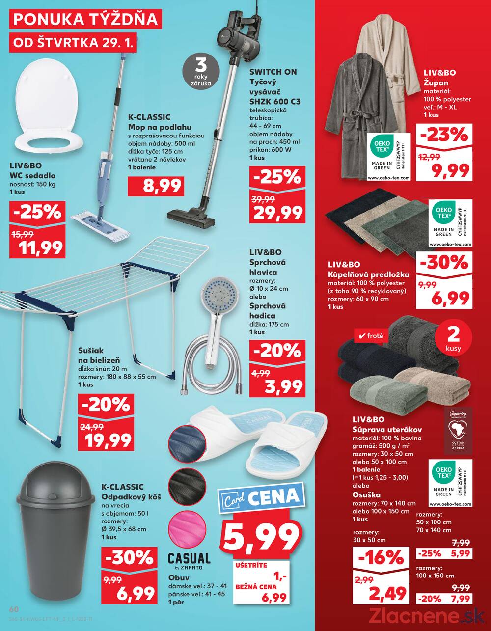 Leták Kaufland - Kaufland 29.1. - 4.2. - Kaufland Nitra - Čermáň - strana 60