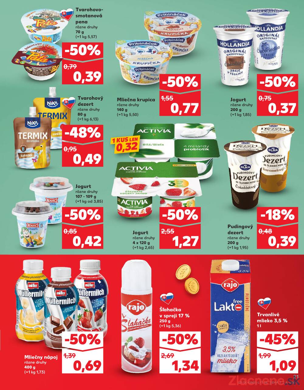 Leták Kaufland - Kaufland 29.1. - 4.2. - Kaufland Považská Bystrica - Centrum - strana 21