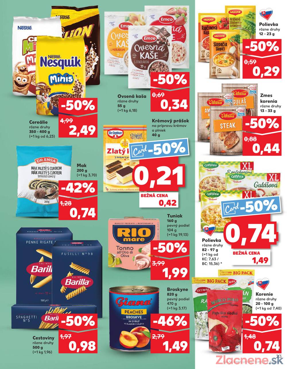 Leták Kaufland - Kaufland 29.1. - 4.2. - Kaufland Považská Bystrica - Centrum - strana 23