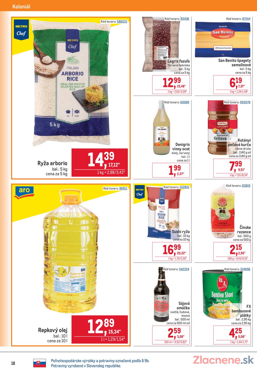 Metro Gastronomia do 10.2.