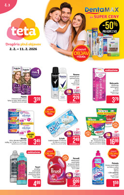 TETA drogerie : 1 leták