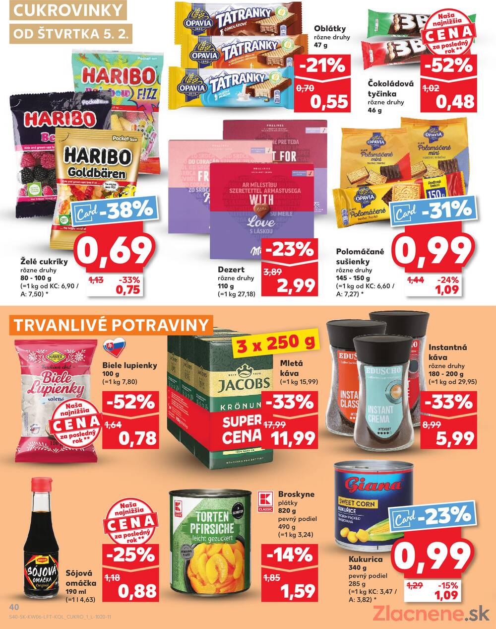 Leták Kaufland - Kaufland 5.2. - 11.2. - Kaufland Michalovce - strana 40