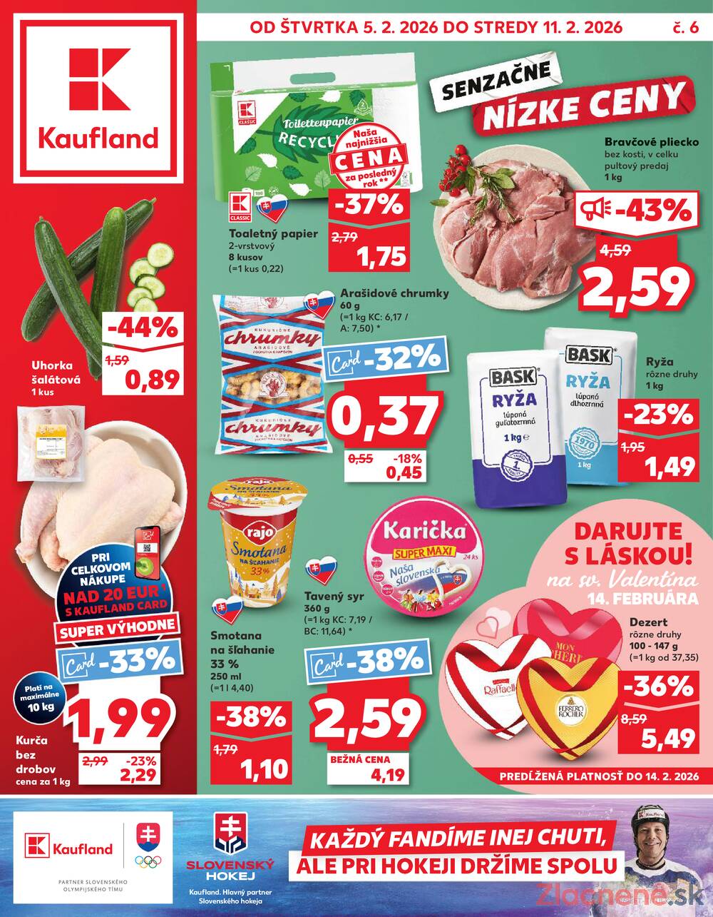 Leták Kaufland - Kaufland 5.2. - 11.2. - Kaufland Rimavská Sobota - strana 1