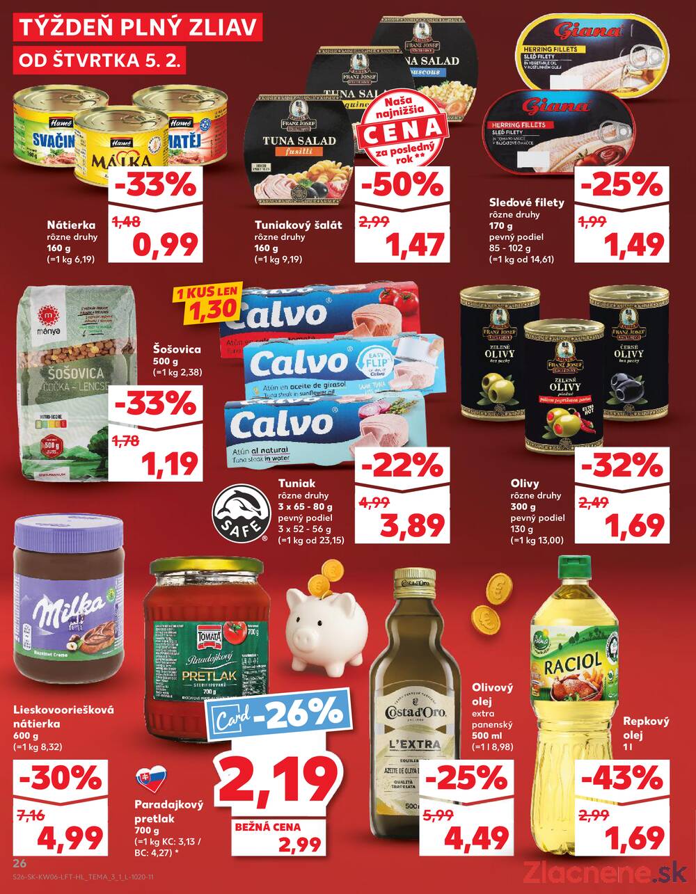 Kaufland 5.2. - 11.2. - Kaufland Púchov