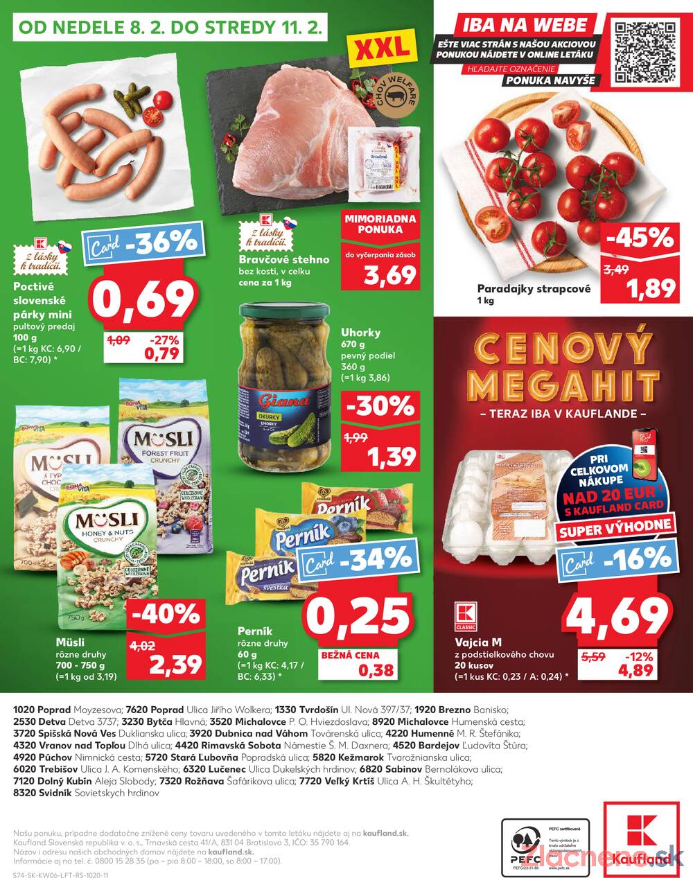 Kaufland 5.2. - 11.2. - Kaufland Rožňava