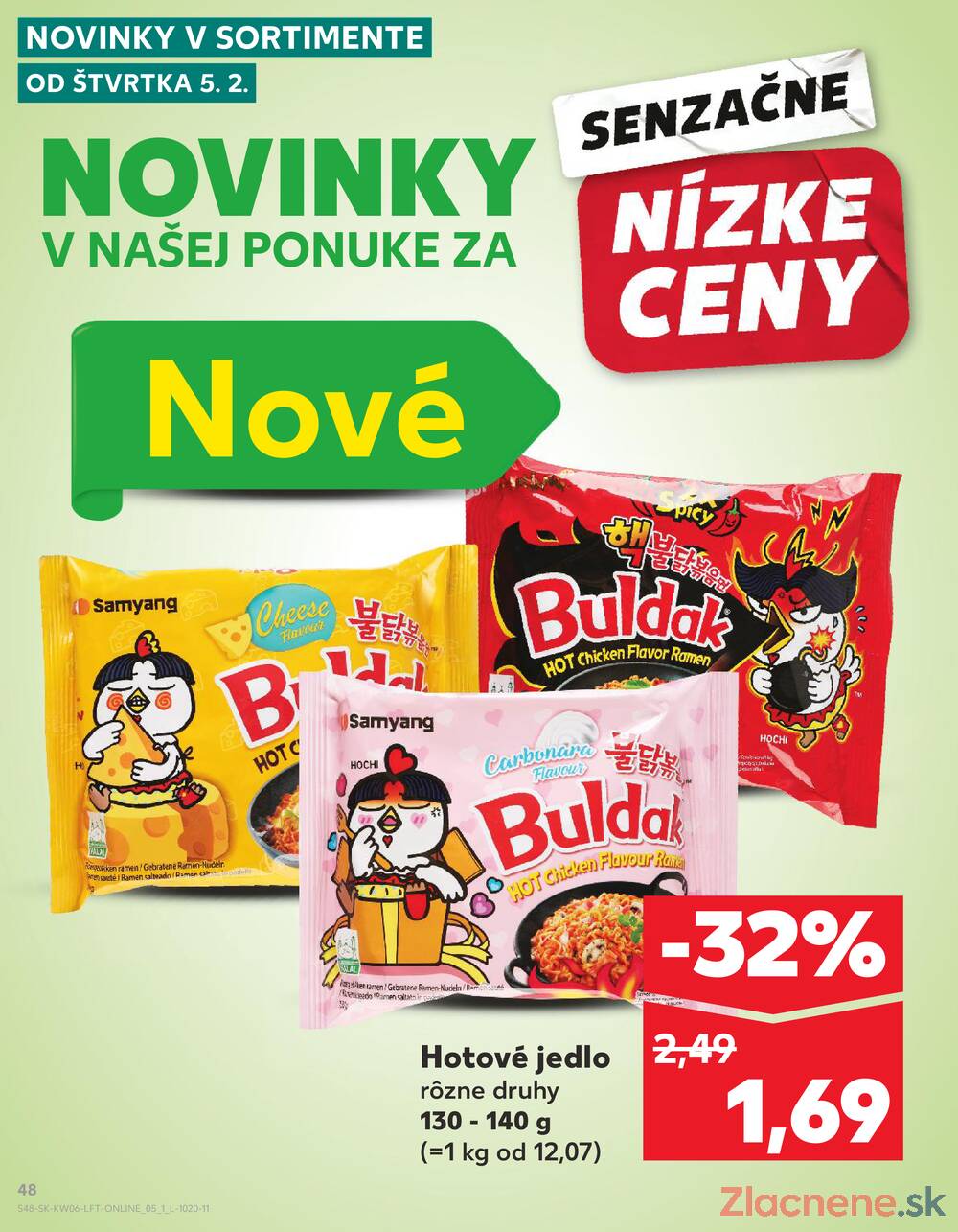 Kaufland 5.2. - 11.2. - Kaufland Poprad - Jiřího Wolkera