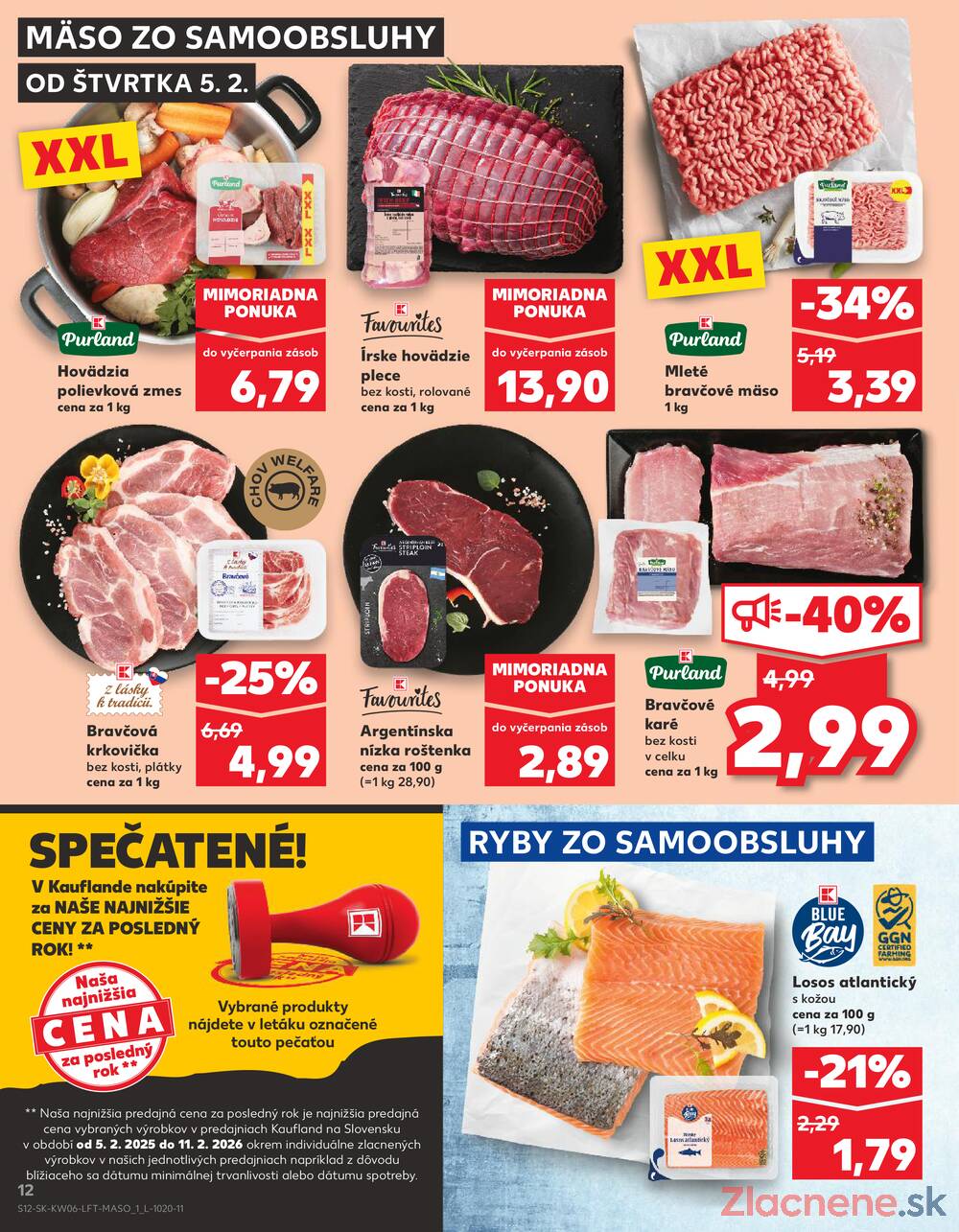 Leták Kaufland - Kaufland 5.2. - 11.2. - Kaufland (A. H. Škultétyho, Veľký Krtíš) - strana 12