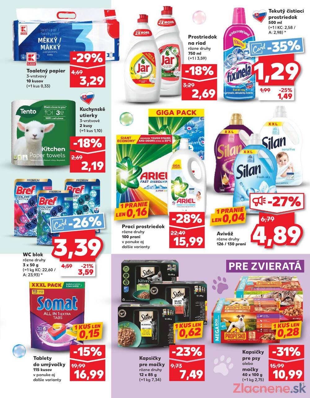 Kaufland 5.2. - 11.2. - Kaufland Bratislava - Avion (Ivanská cesta)