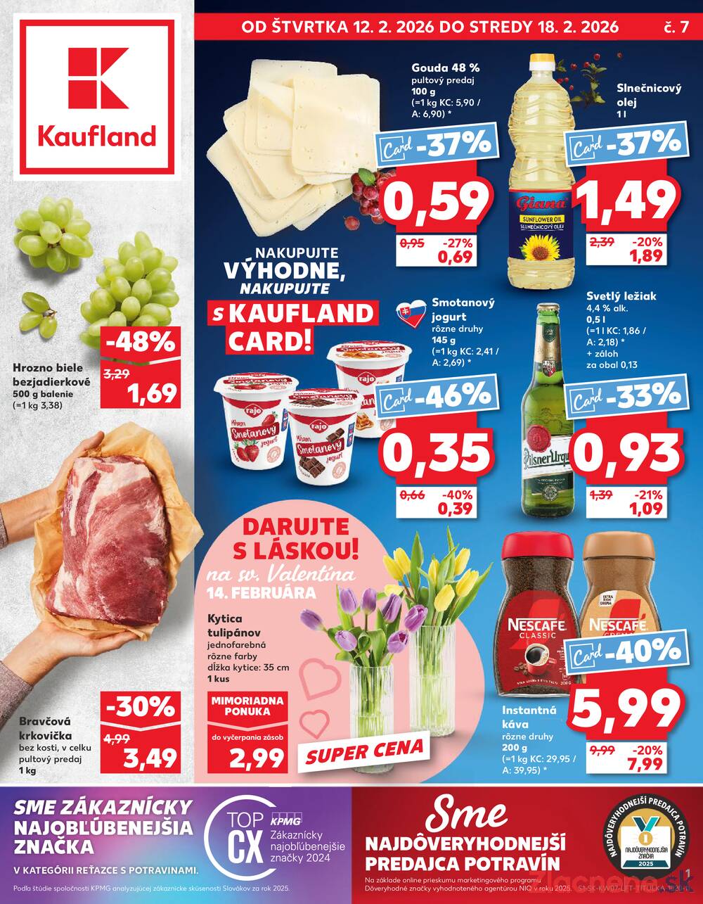 Kaufland 12.2. - 18.2. - Kaufland Bardejov