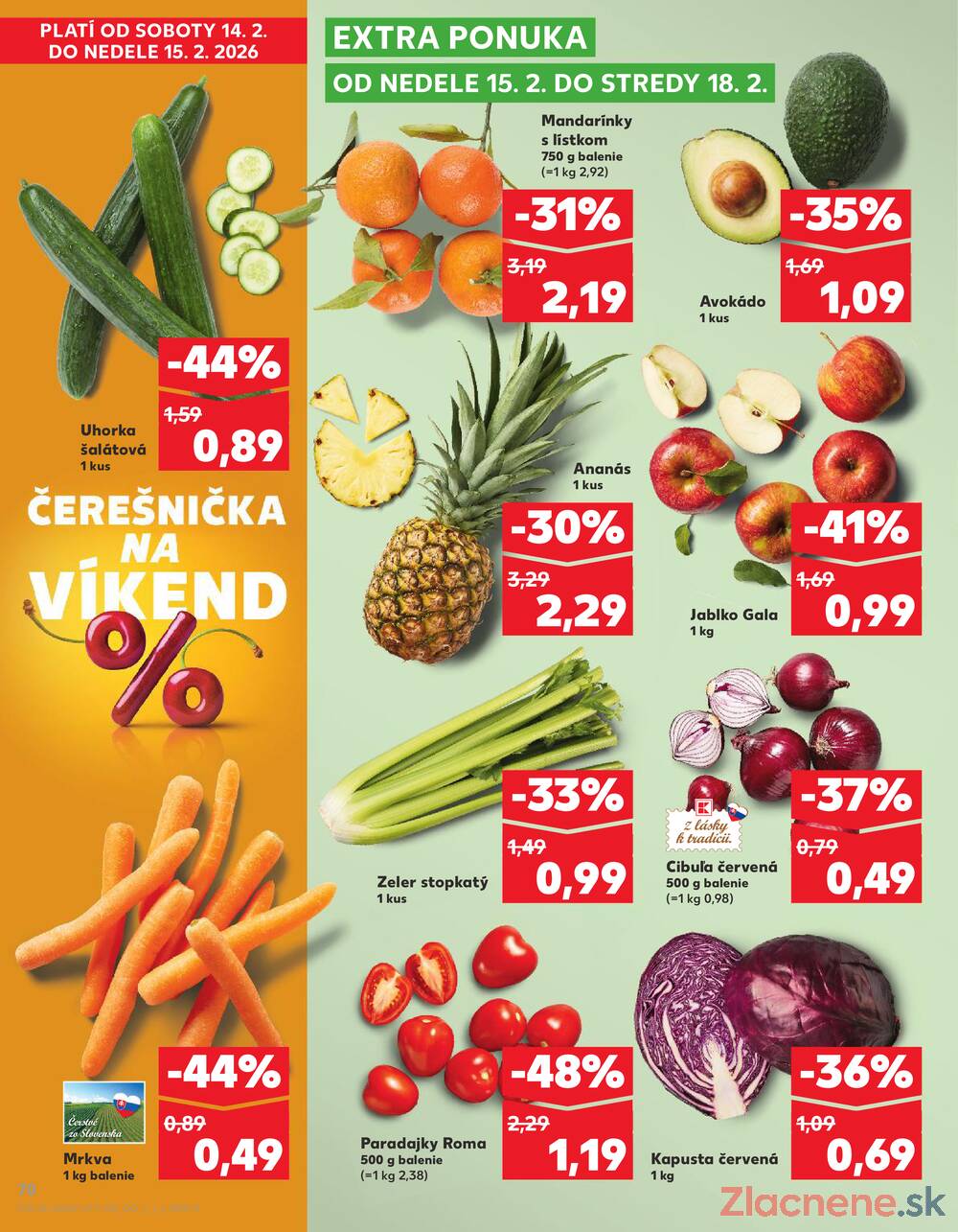 Kaufland 12.2. - 18.2. - Kaufland Bardejov