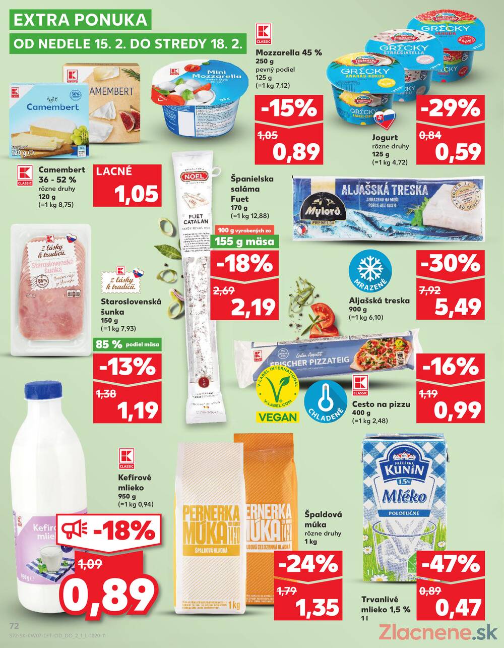 Kaufland 12.2. - 18.2. - Kaufland Bardejov