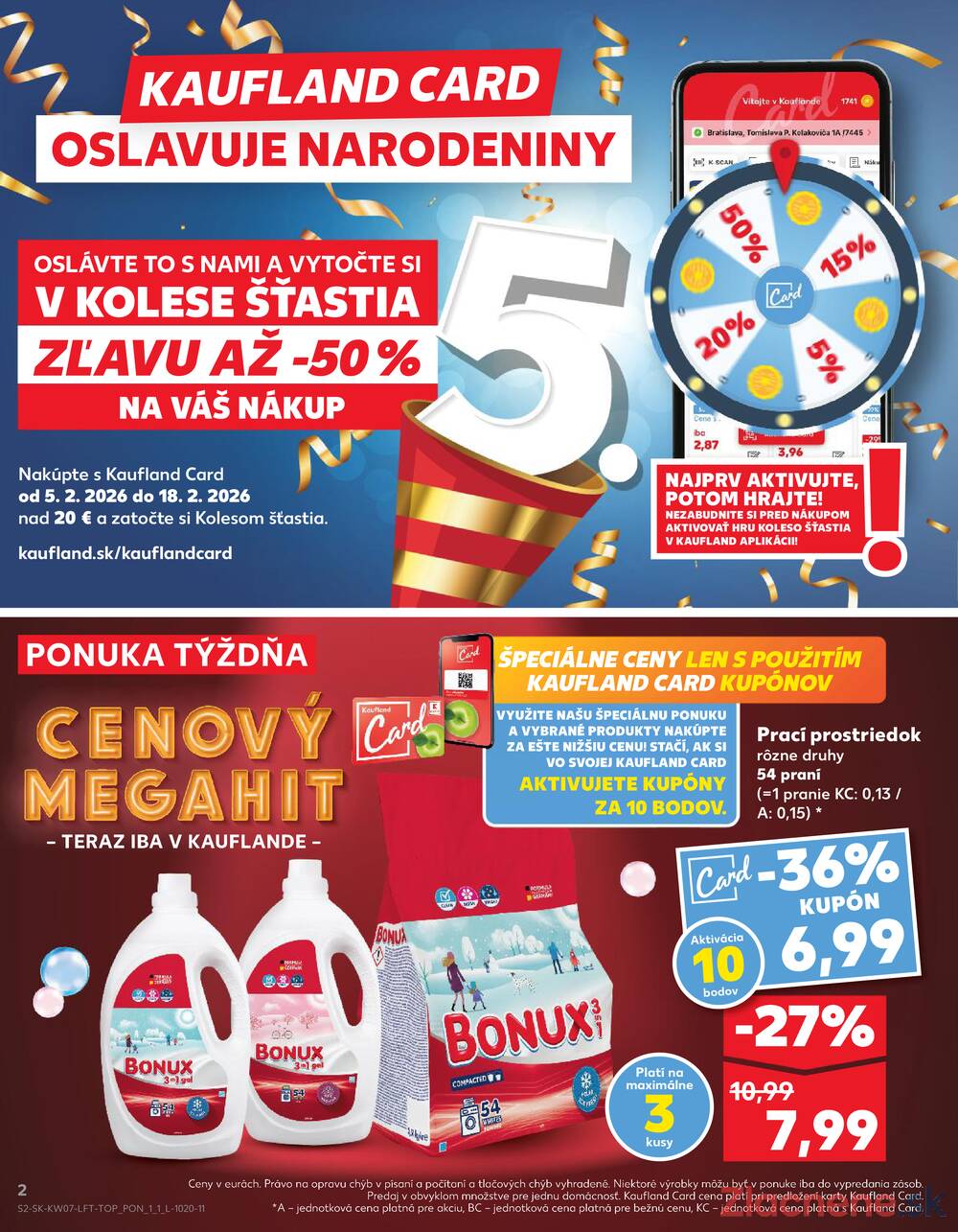 Kaufland 12.2. - 18.2. - Kaufland Zlaté Moravce