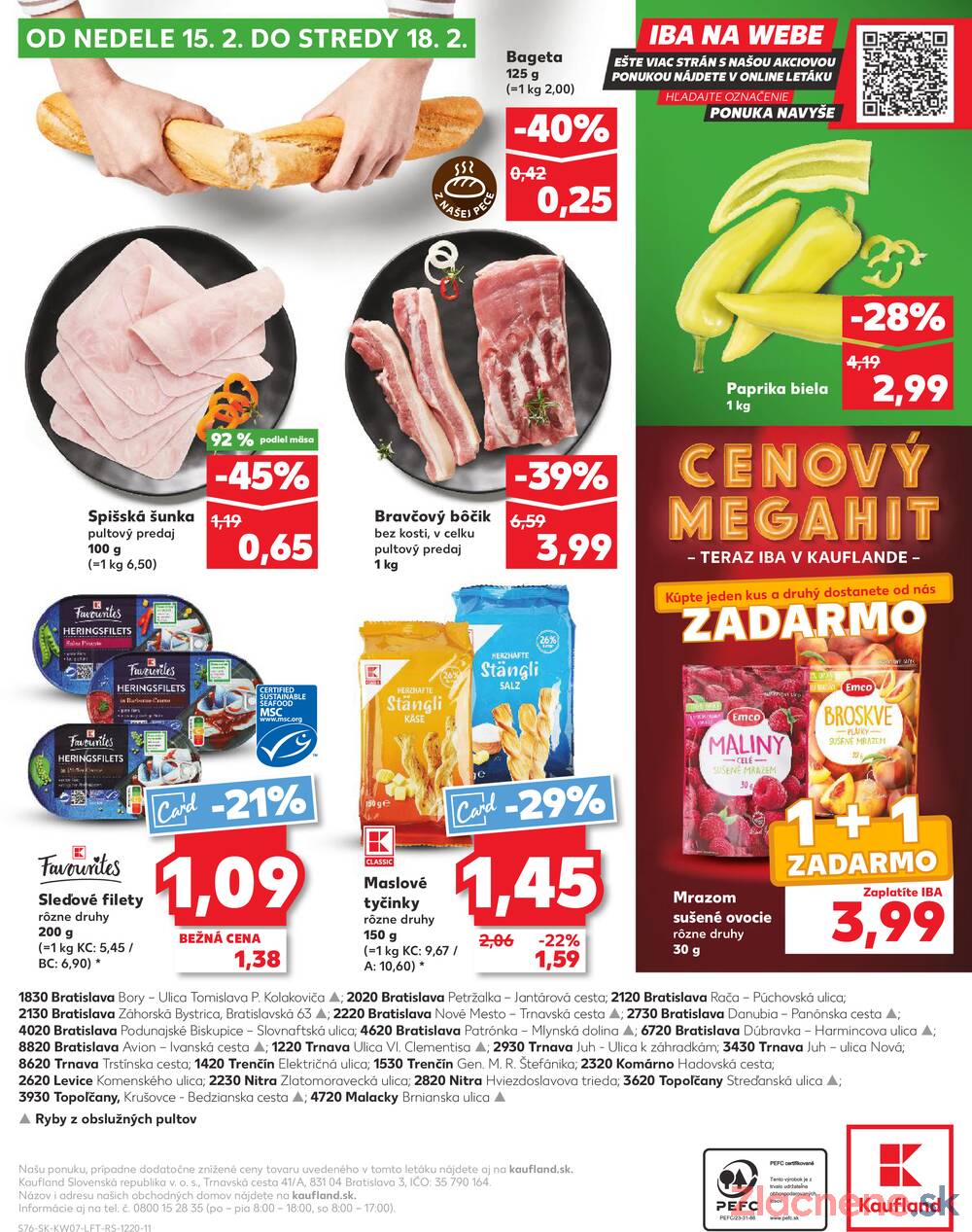 Kaufland 12.2. - 18.2. - Kaufland Bratislava - Rača