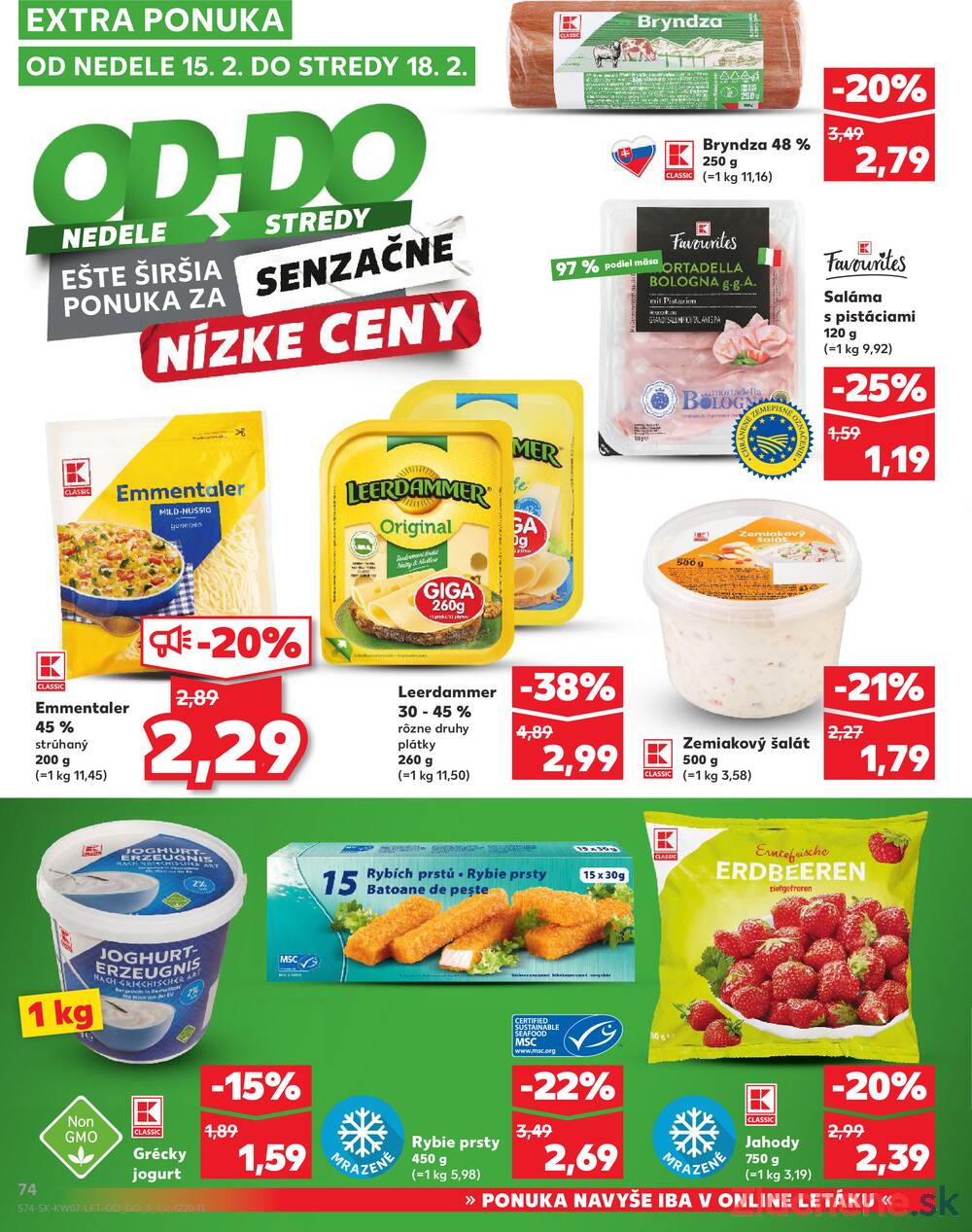 Kaufland 12.2. - 18.2. - Kaufland Trnava - Nová ul.