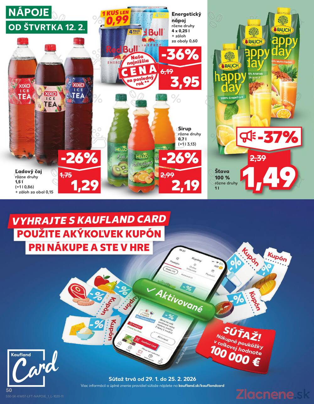 Kaufland 12.2. - 18.2. - Kaufland Bratislava - Avion (Ivanská cesta)