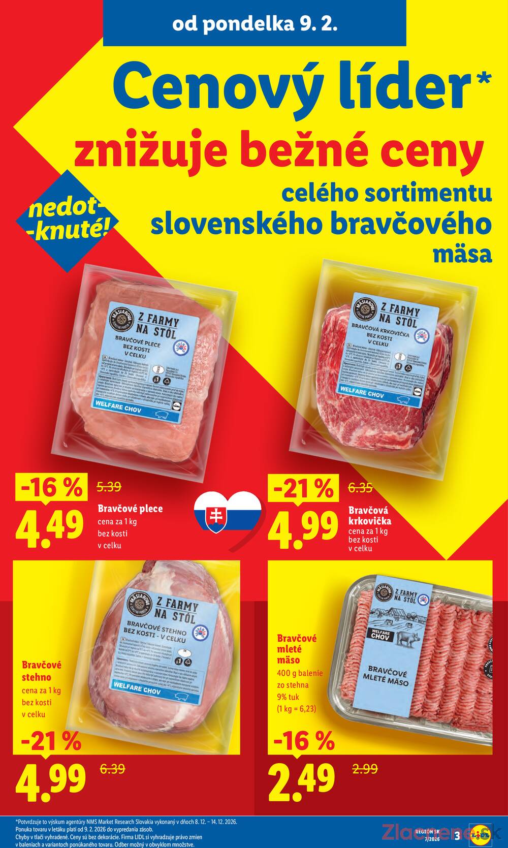 Lidl od štvrtka 12.2. - 15.2.