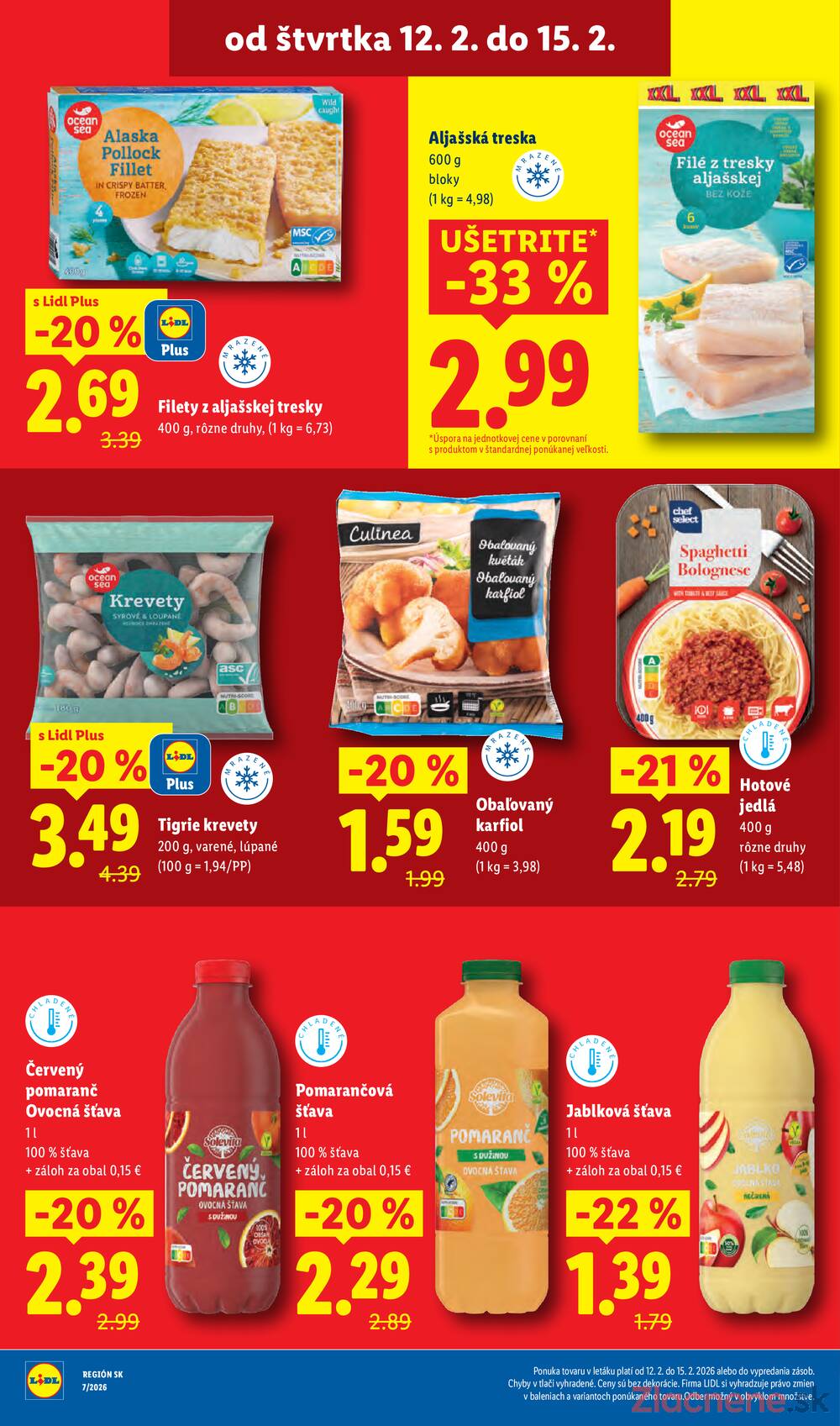 Lidl od štvrtka 12.2. - 15.2.