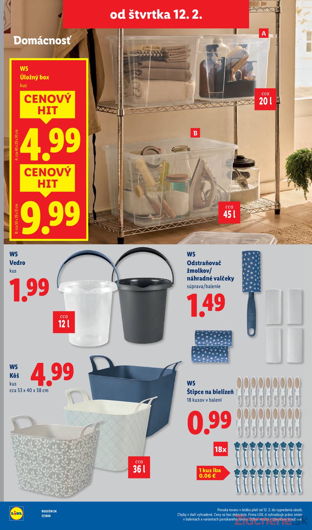 Lidl od štvrtka 12.2. - 15.2.