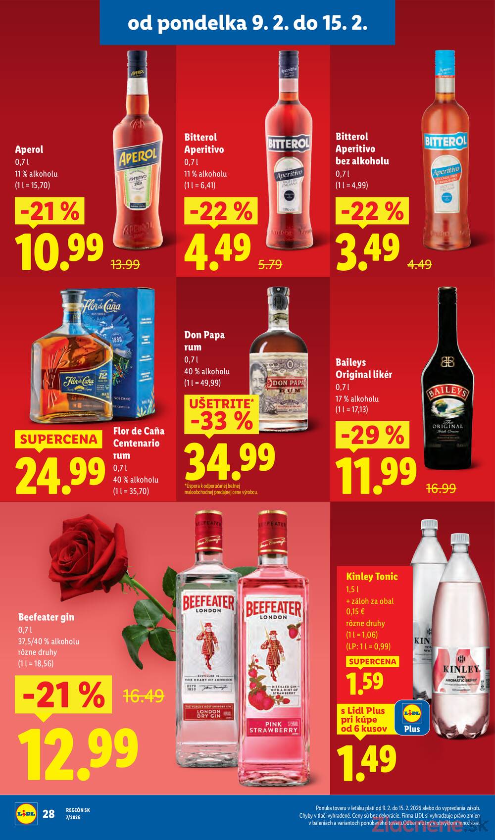 Lidl od štvrtka 12.2. - 15.2.