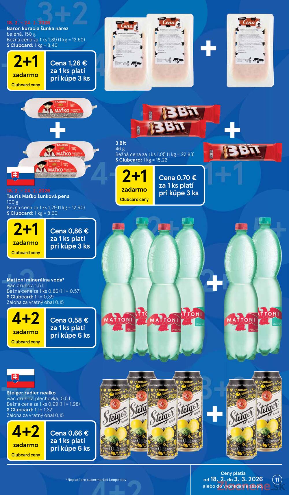 Leták Tesco - Tesco supermarkety od 18.2. do 24.2.2026 - strana 11
