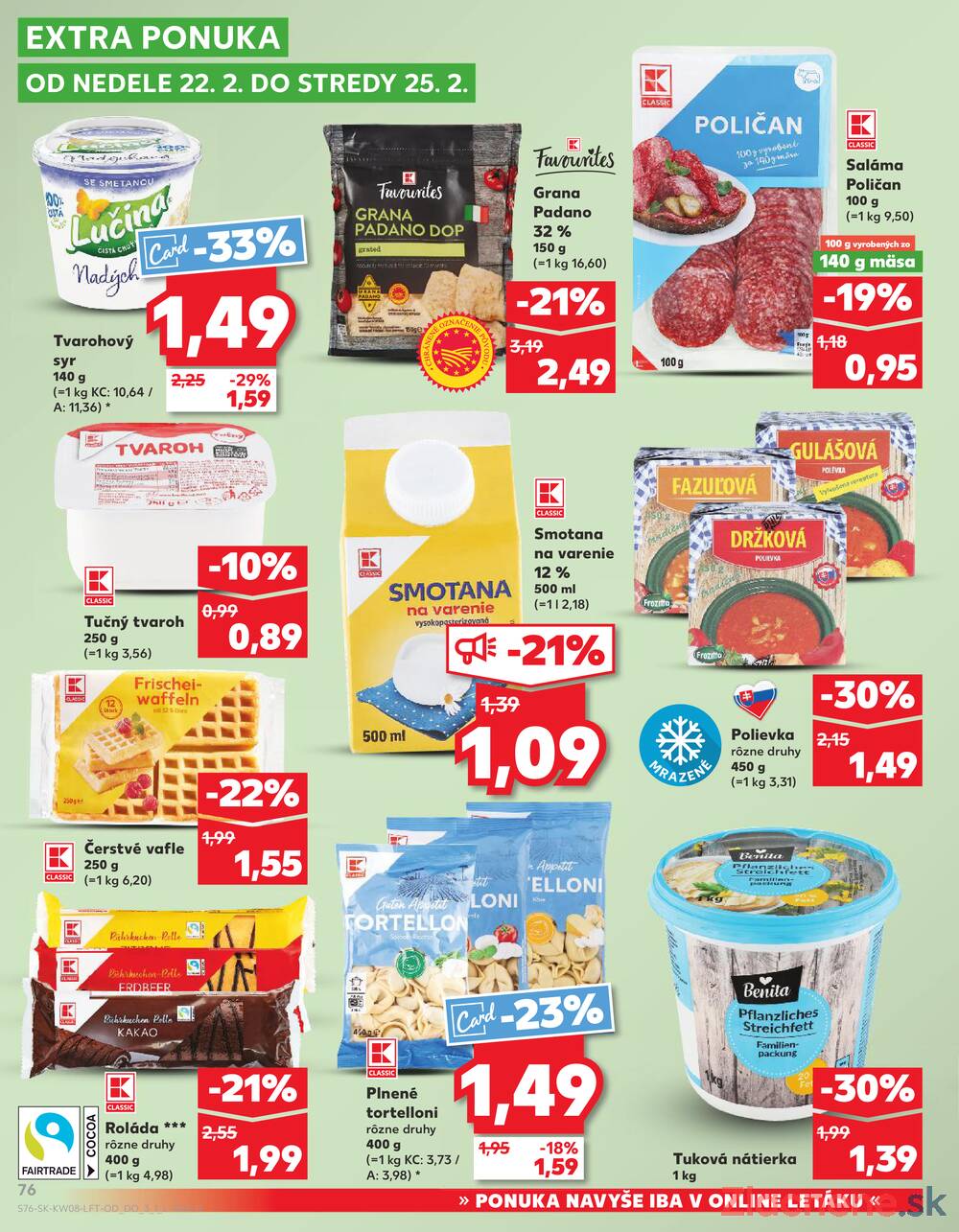 Kaufland 19.2. - 25.2. - Kaufland Bytča