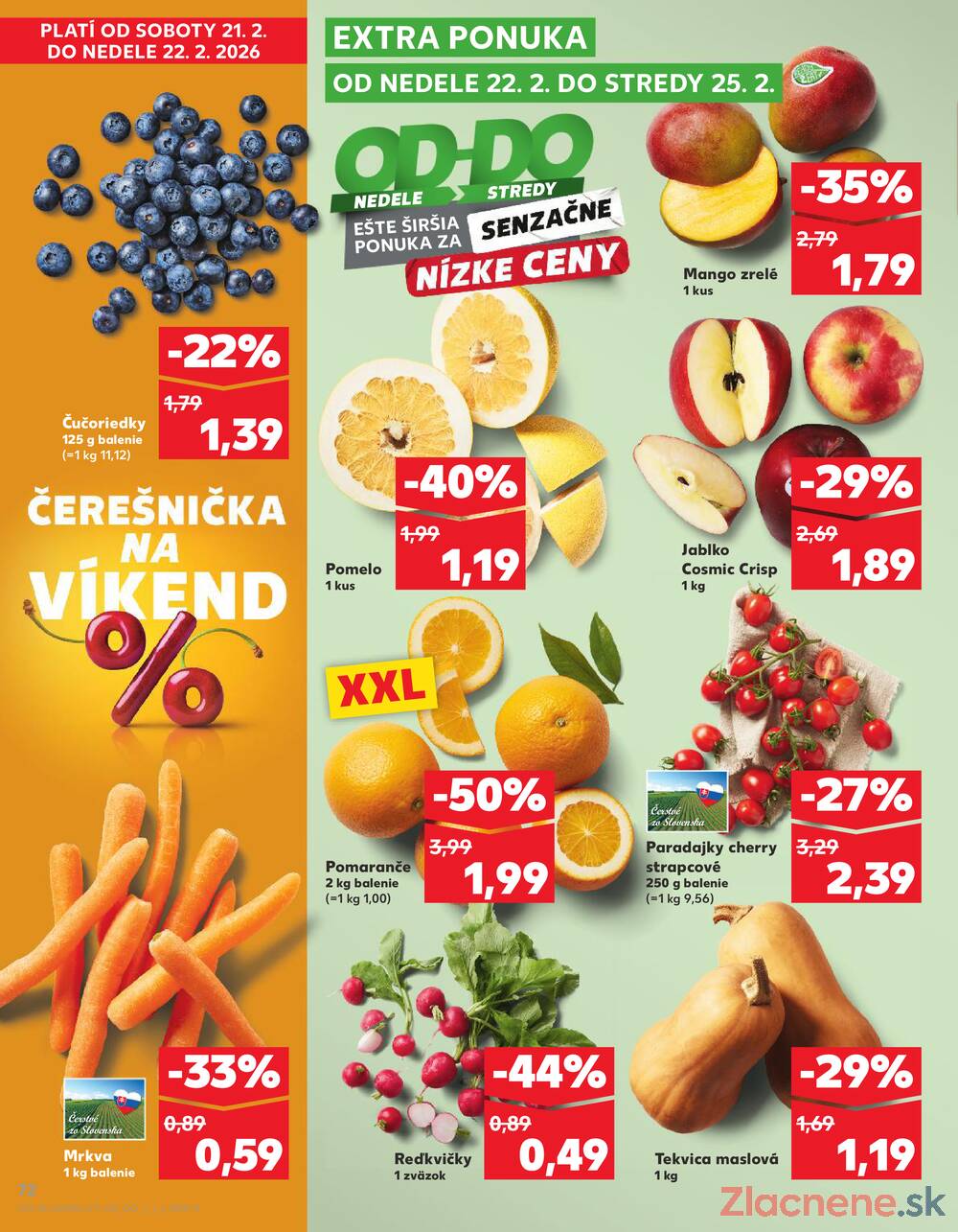 Kaufland 19.2. - 25.2. - Kaufland Veľký Meder