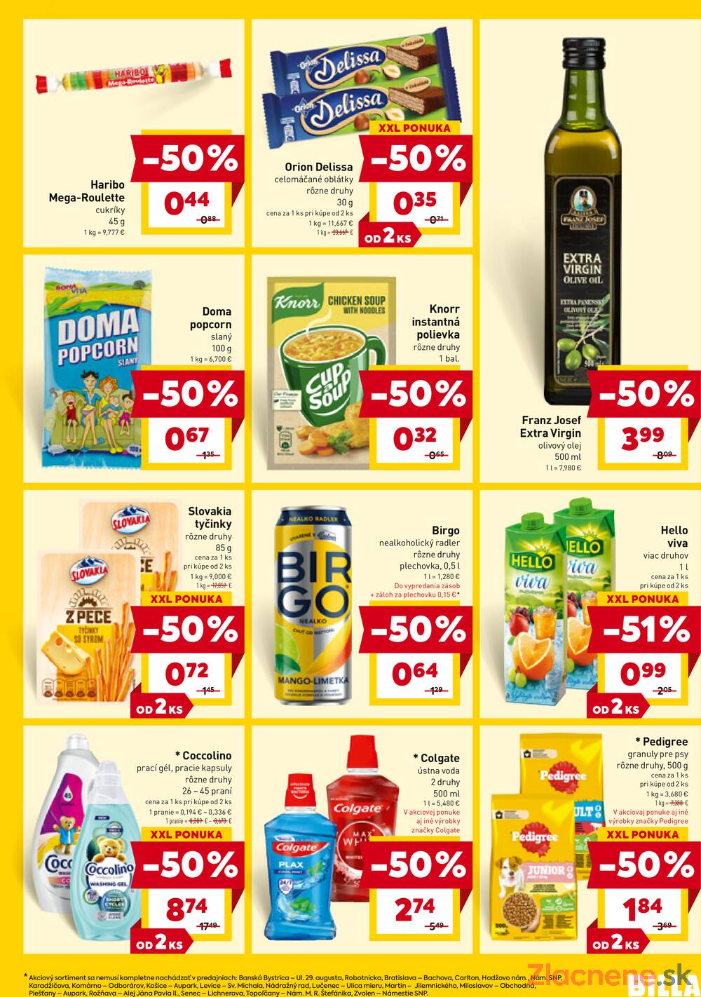 BILLA od 25.2. do 3.3.2026