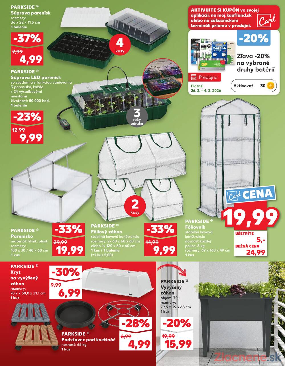 Kaufland 26.2. - 4.3. - Kaufland Stará Ľubovňa