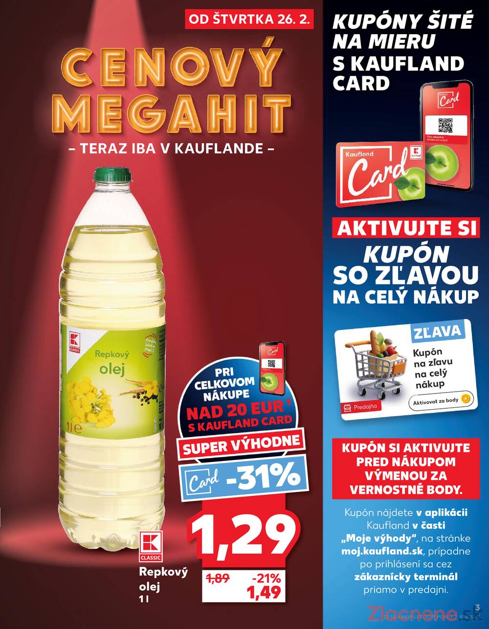 Leták Kaufland - Kaufland 26.2. - 4.3. - Kaufland Sabinov - strana 3