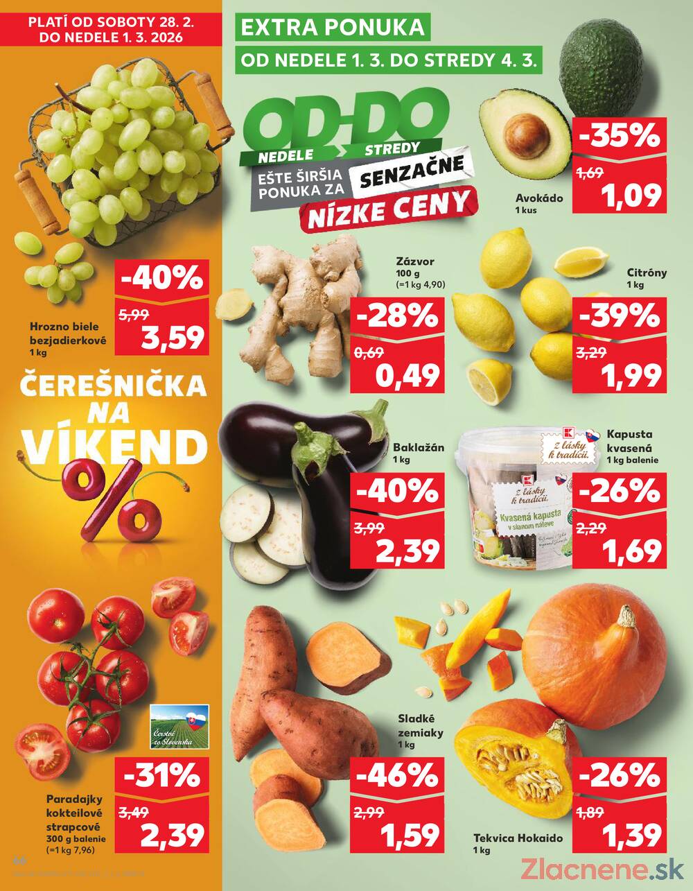 Kaufland 26.2. - 4.3. - Kaufland Trnava - Juh - Bratislavská