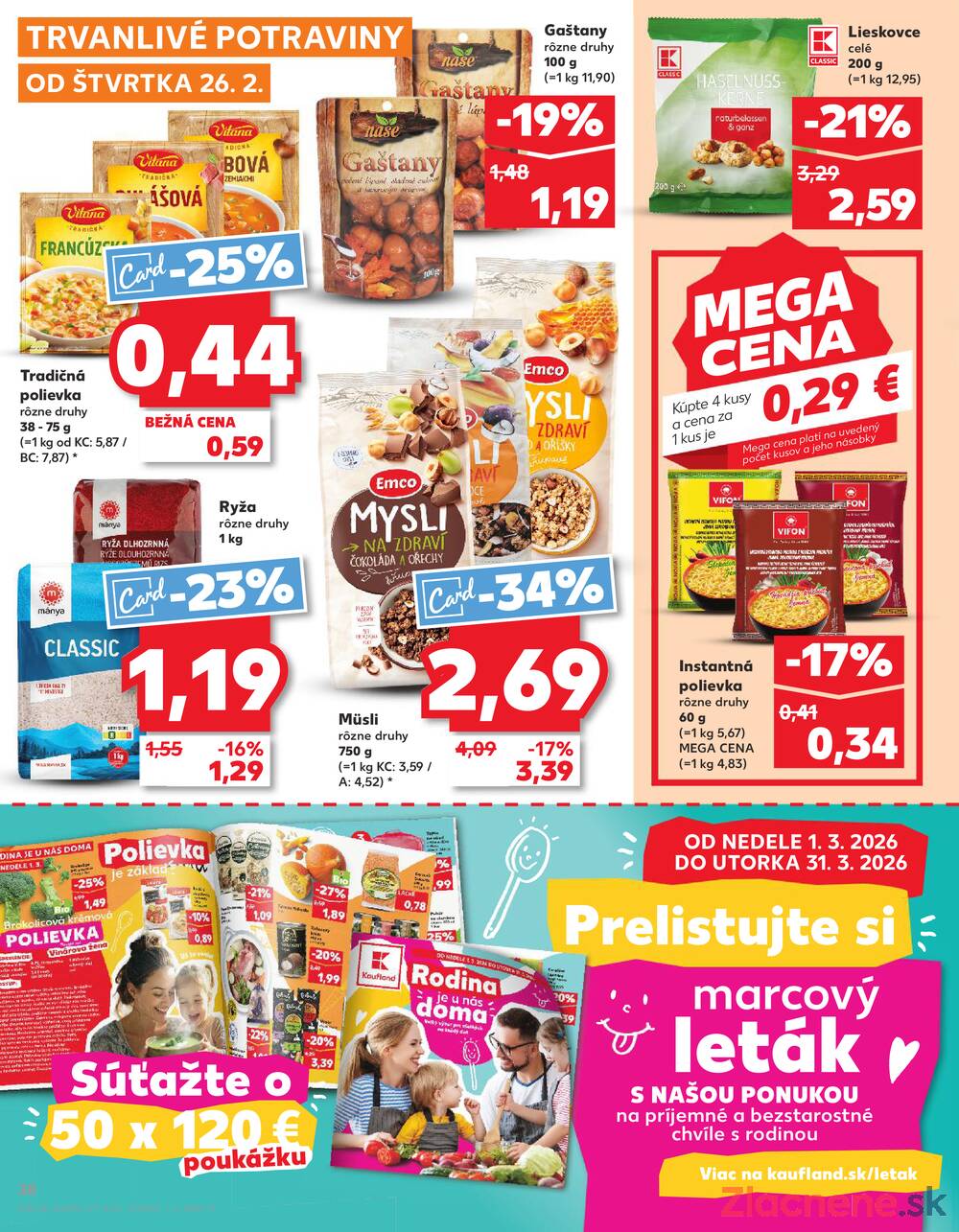 Kaufland 26.2. - 4.3. - Kaufland Trnava