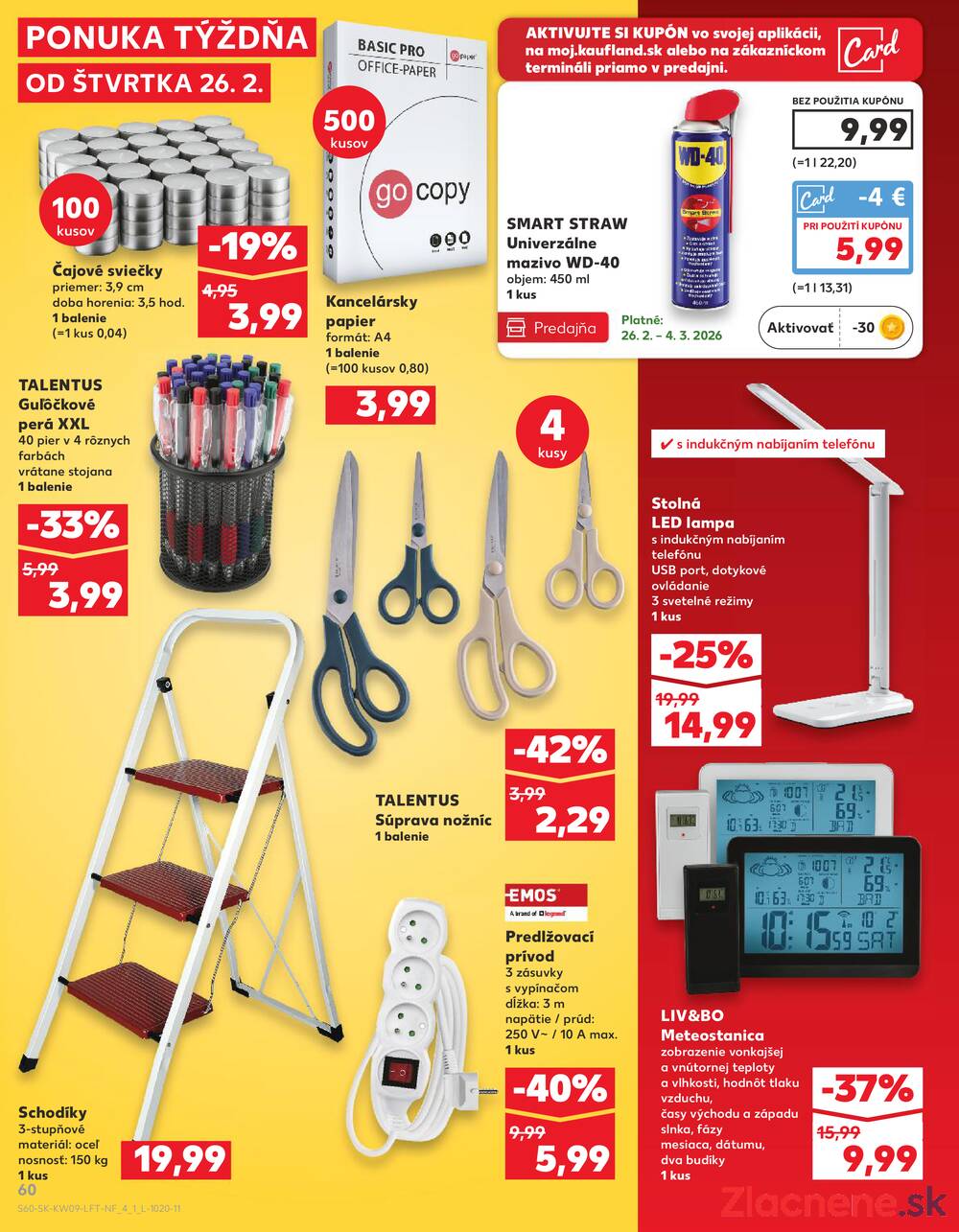 Kaufland 26.2. - 4.3. - Kaufland Trnava
