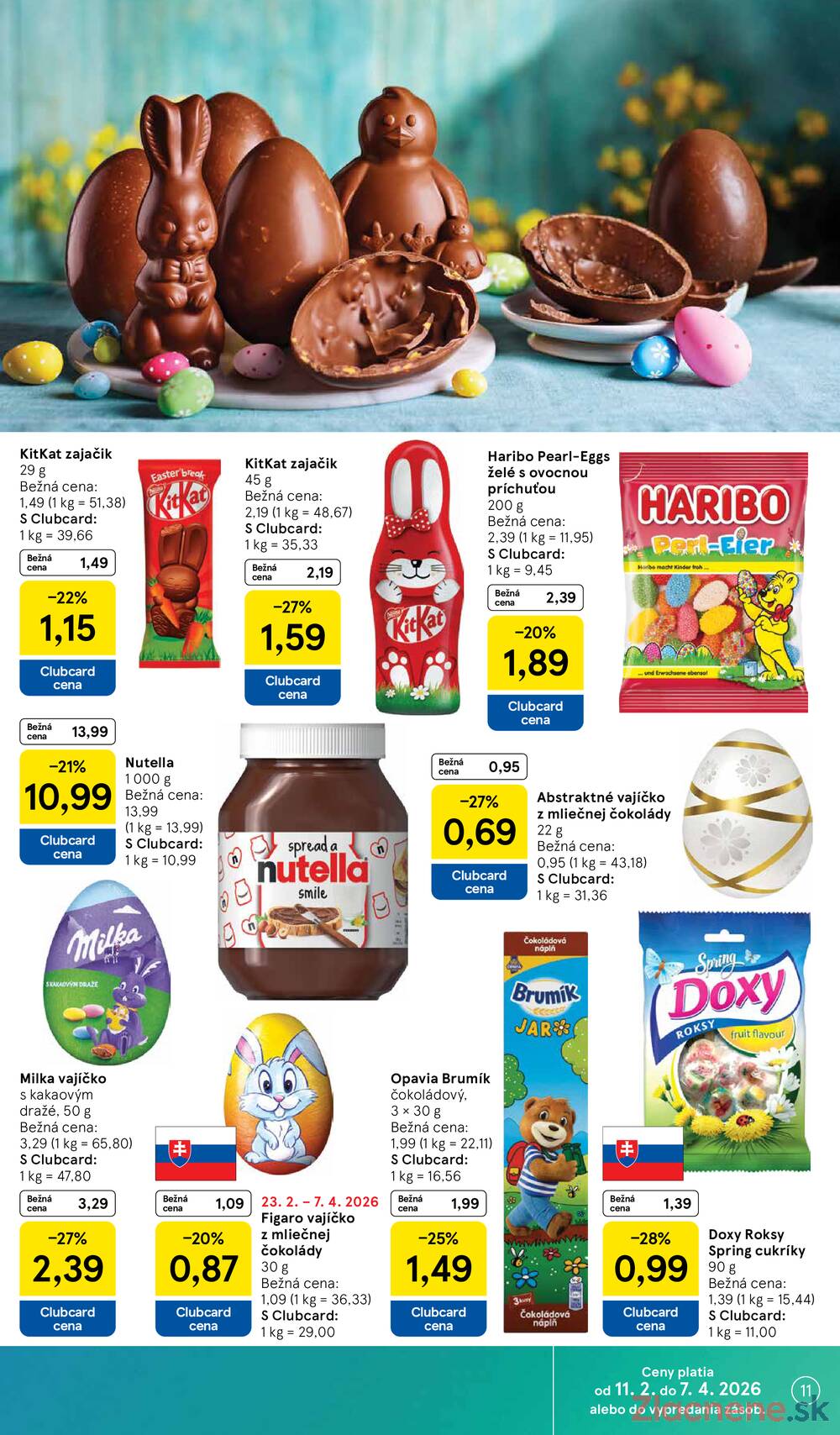 Tesco supermarkety od 4.3. do 10.3.2026