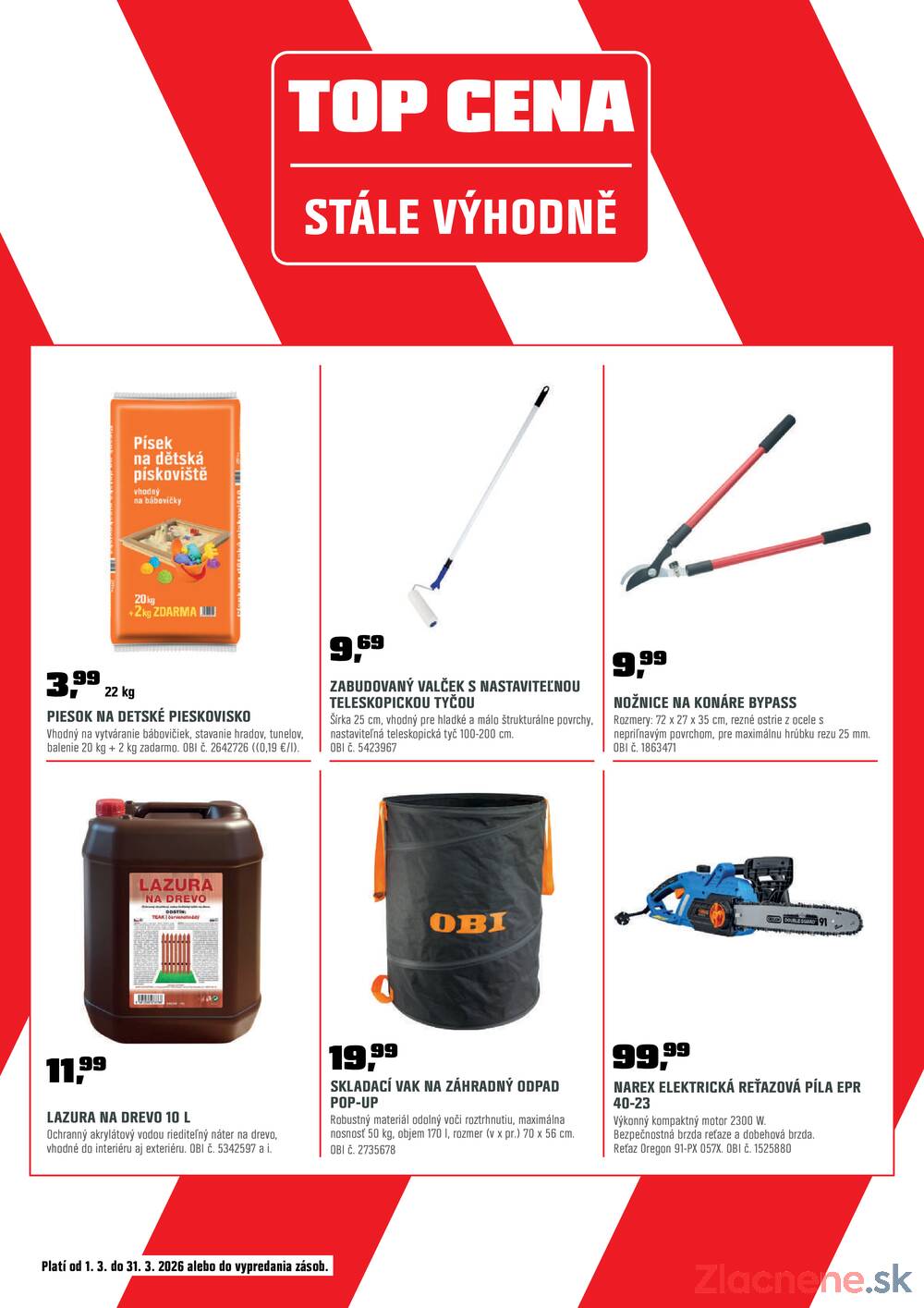 OBI od 1.3. do 15.3.2026