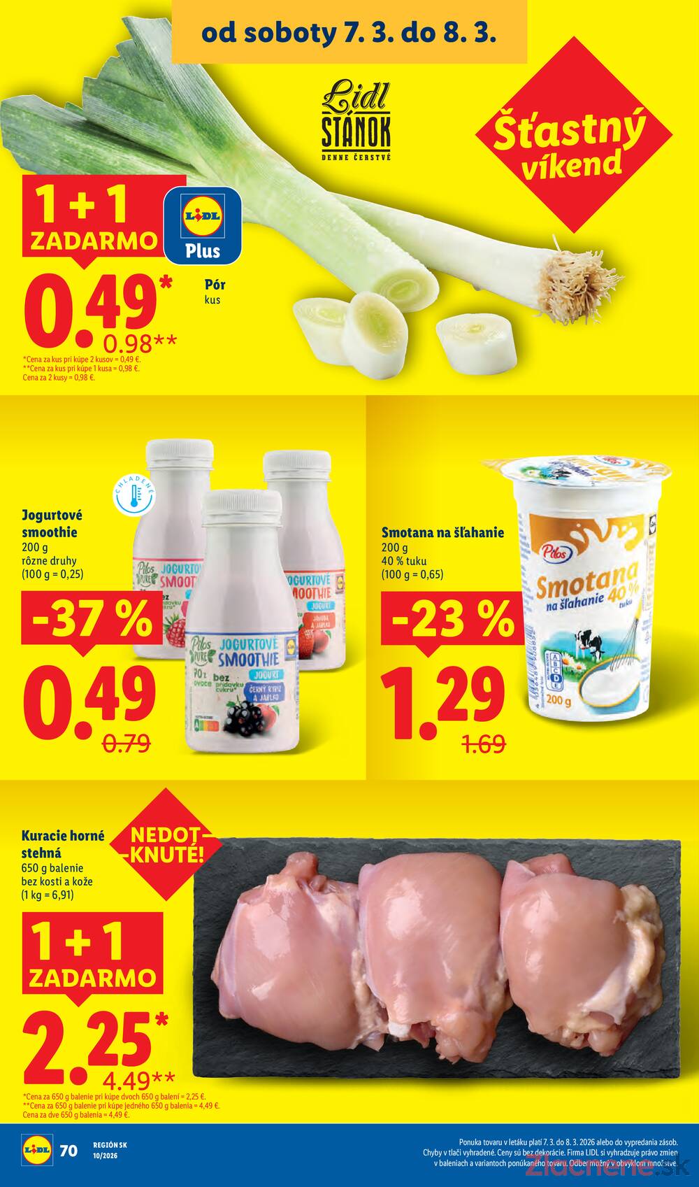 Lidl Pondělok 2.3. - 8.3.