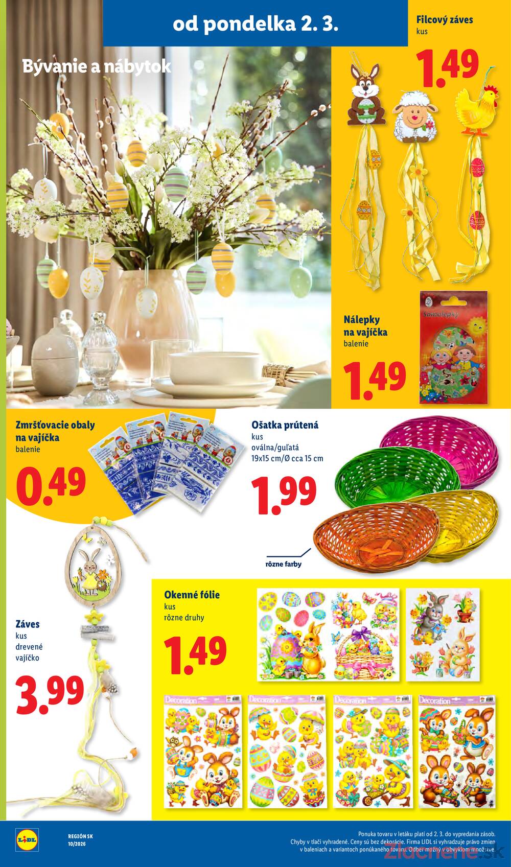 Lidl Pondělok 2.3. - 8.3.
