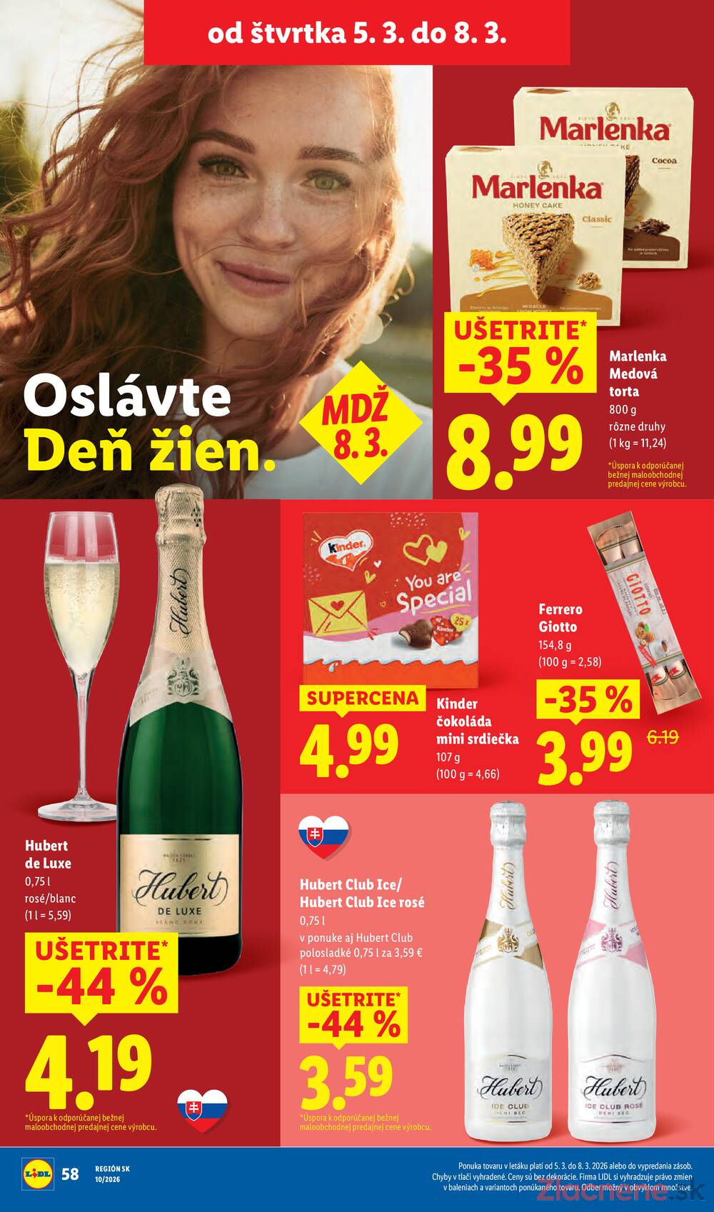 Lidl Pondělok 2.3. - 8.3.