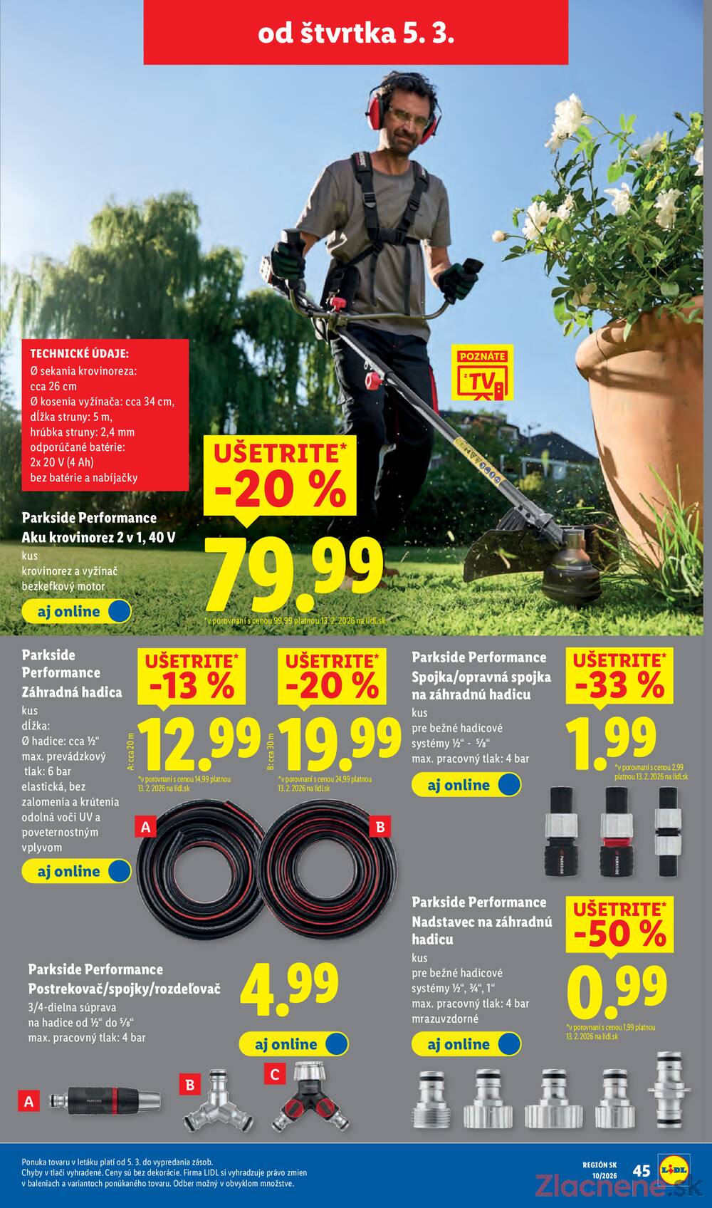 Lidl Pondělok 2.3. - 8.3.