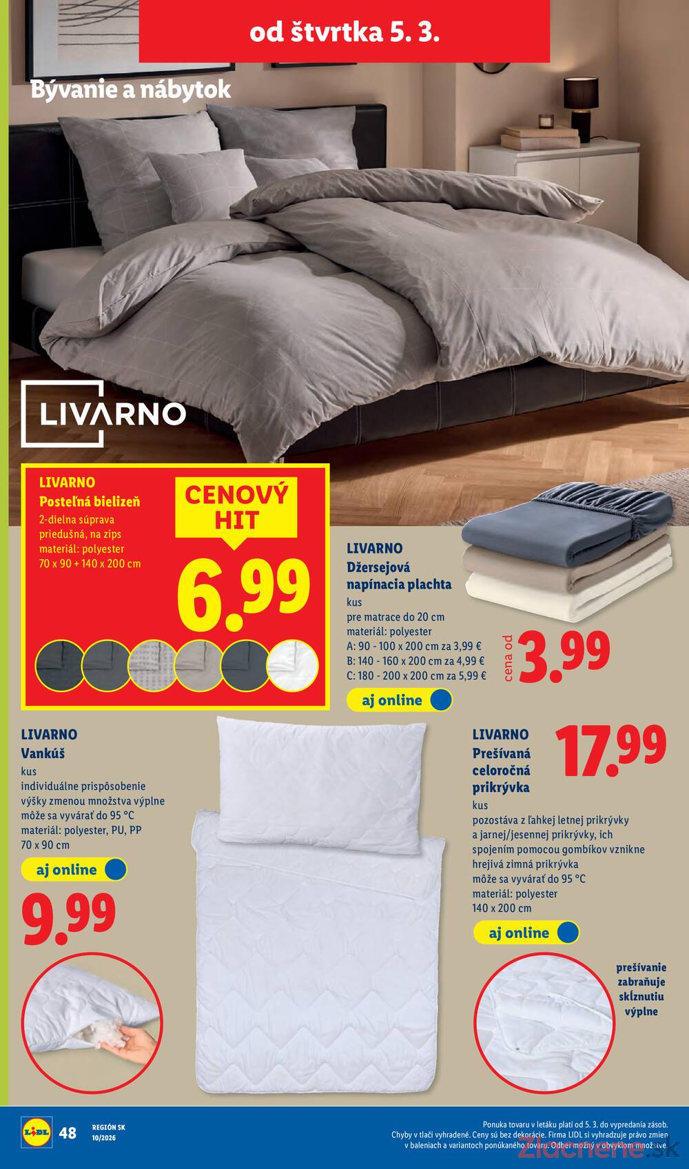 Lidl Pondělok 2.3. - 8.3.