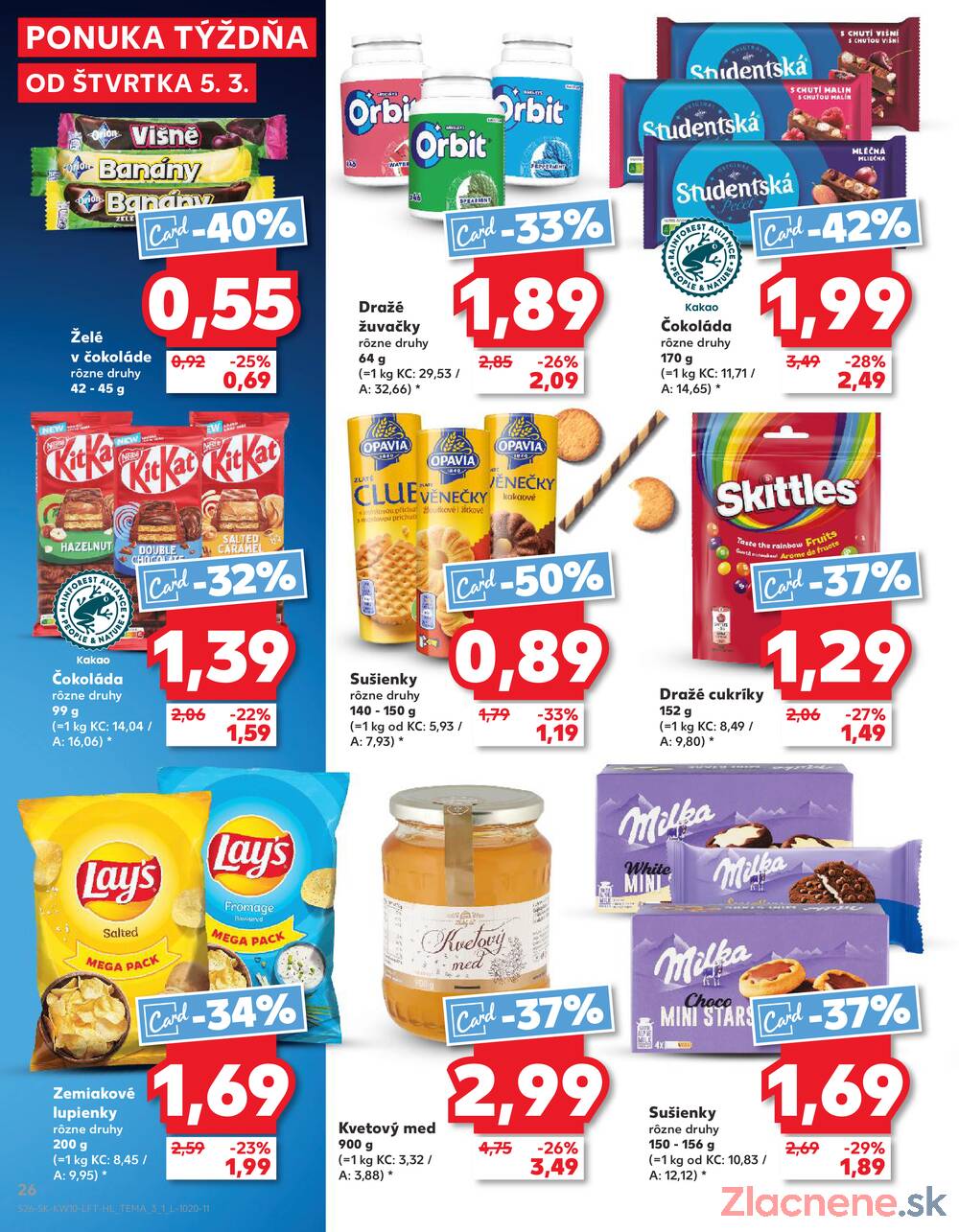 Kaufland 5.3. - 11.3. - Kaufland Dubnica nad Váhom