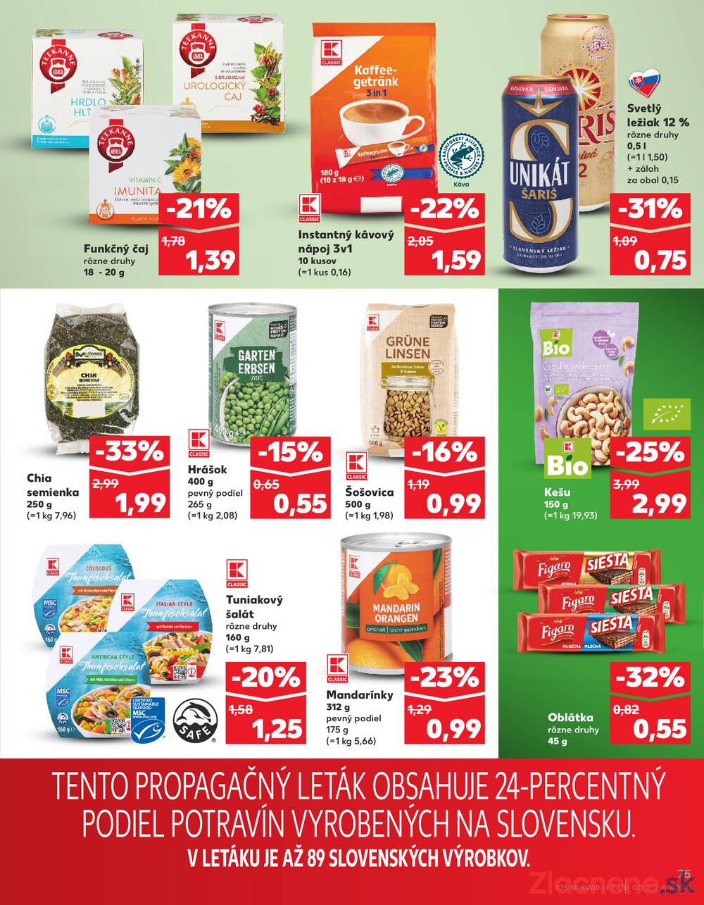 Kaufland 5.3. - 11.3. - Kaufland Dubnica nad Váhom