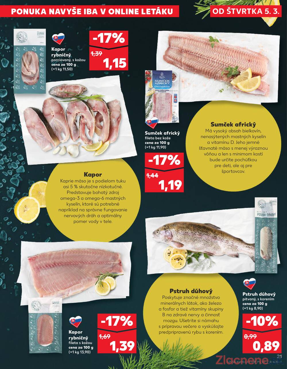 Leták Kaufland - Kaufland 5.3. - 11.3. - Kaufland Rimavská Sobota - strana 21