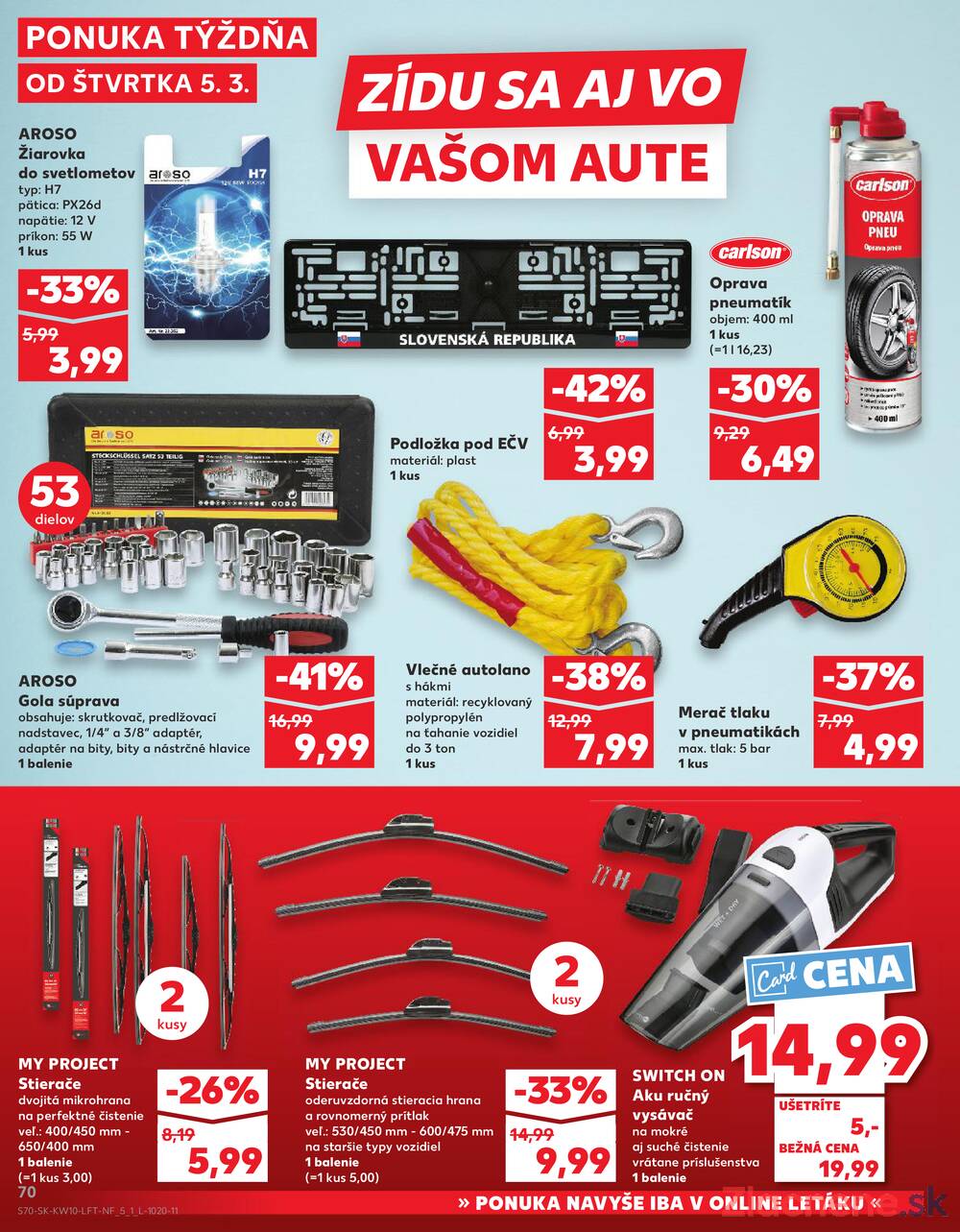 Leták Kaufland - Kaufland 5.3. - 11.3. - Kaufland Kežmarok - strana 70 Leták Kaufland - Kaufland 5.3. - 11.3. - Kaufland Kežmarok - strana 70