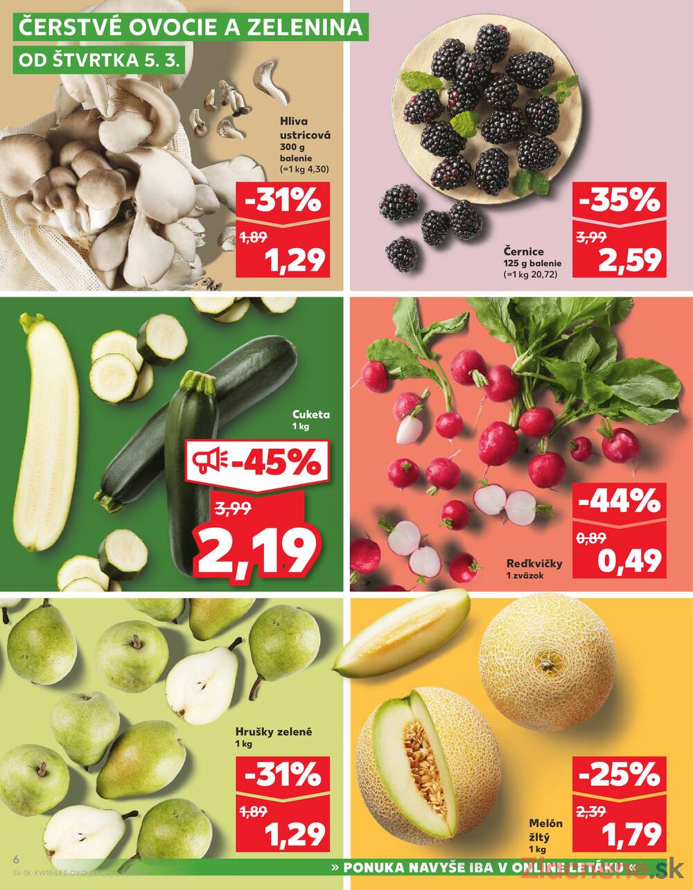 Kaufland 5.3. - 11.3. - Kaufland Martin-Podhaj