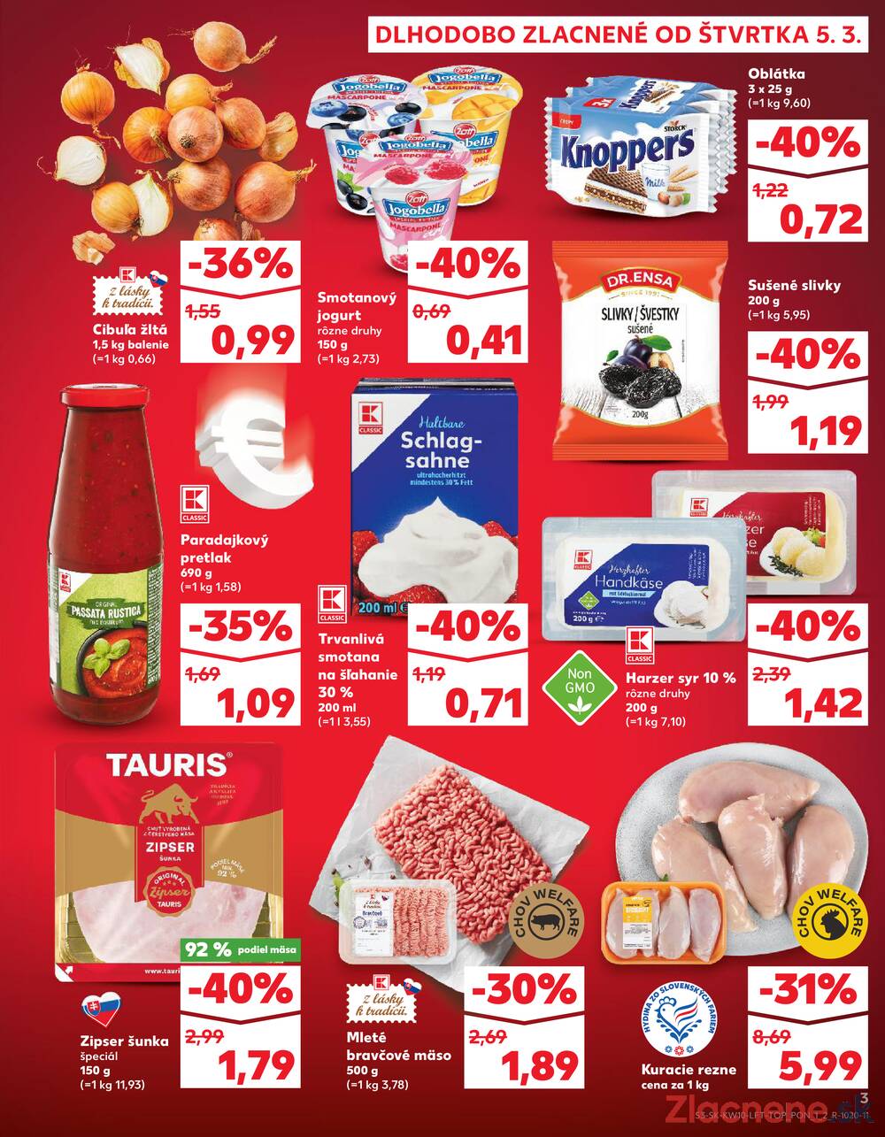 Kaufland 5.3. - 11.3. - Kaufland Žiar nad Hronom