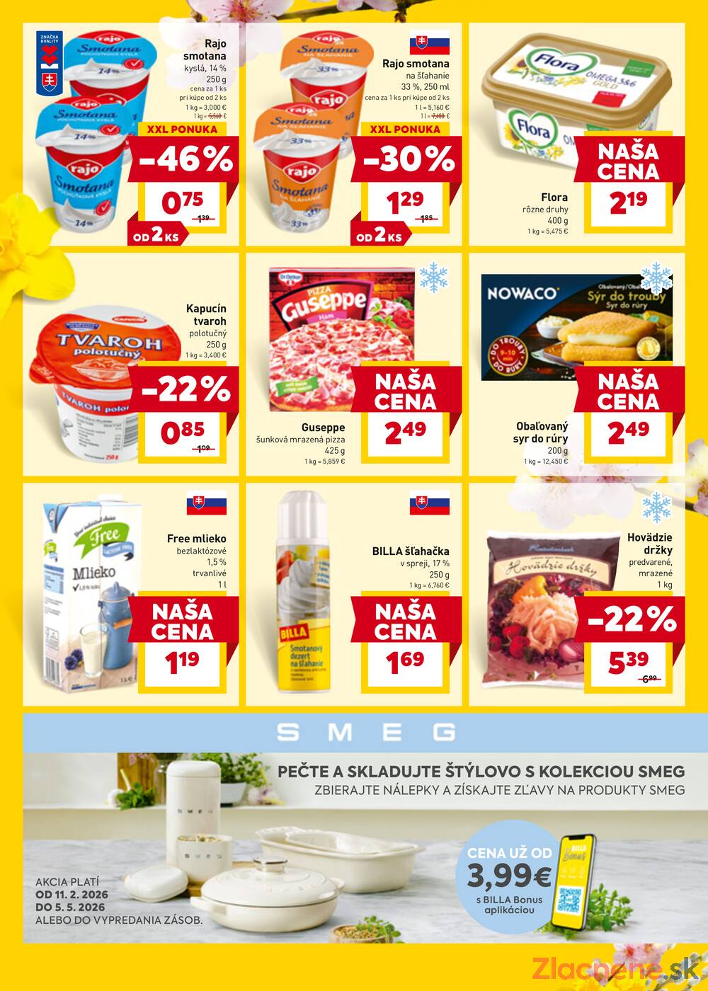 BILLA od 4.3. do 10.3.2026