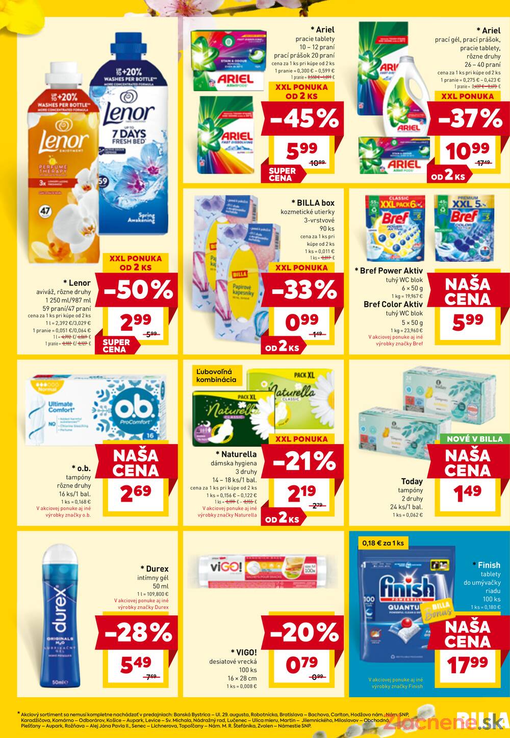BILLA od 4.3. do 10.3.2026