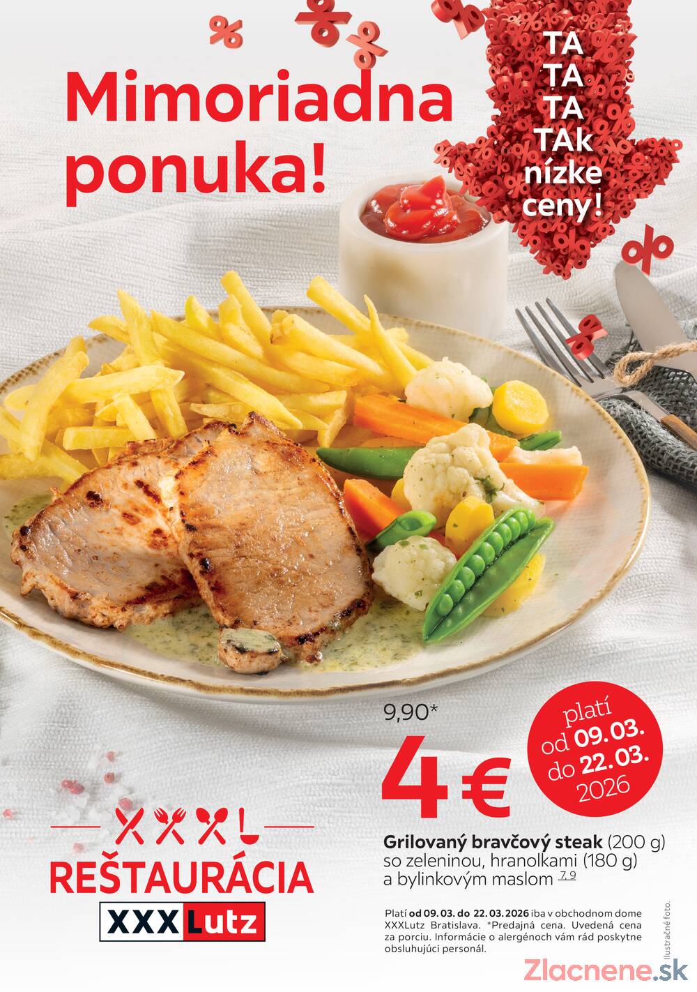 Leták XXXLutz - XXXLutz Resto II. 9.3. - 22.3. - strana 1